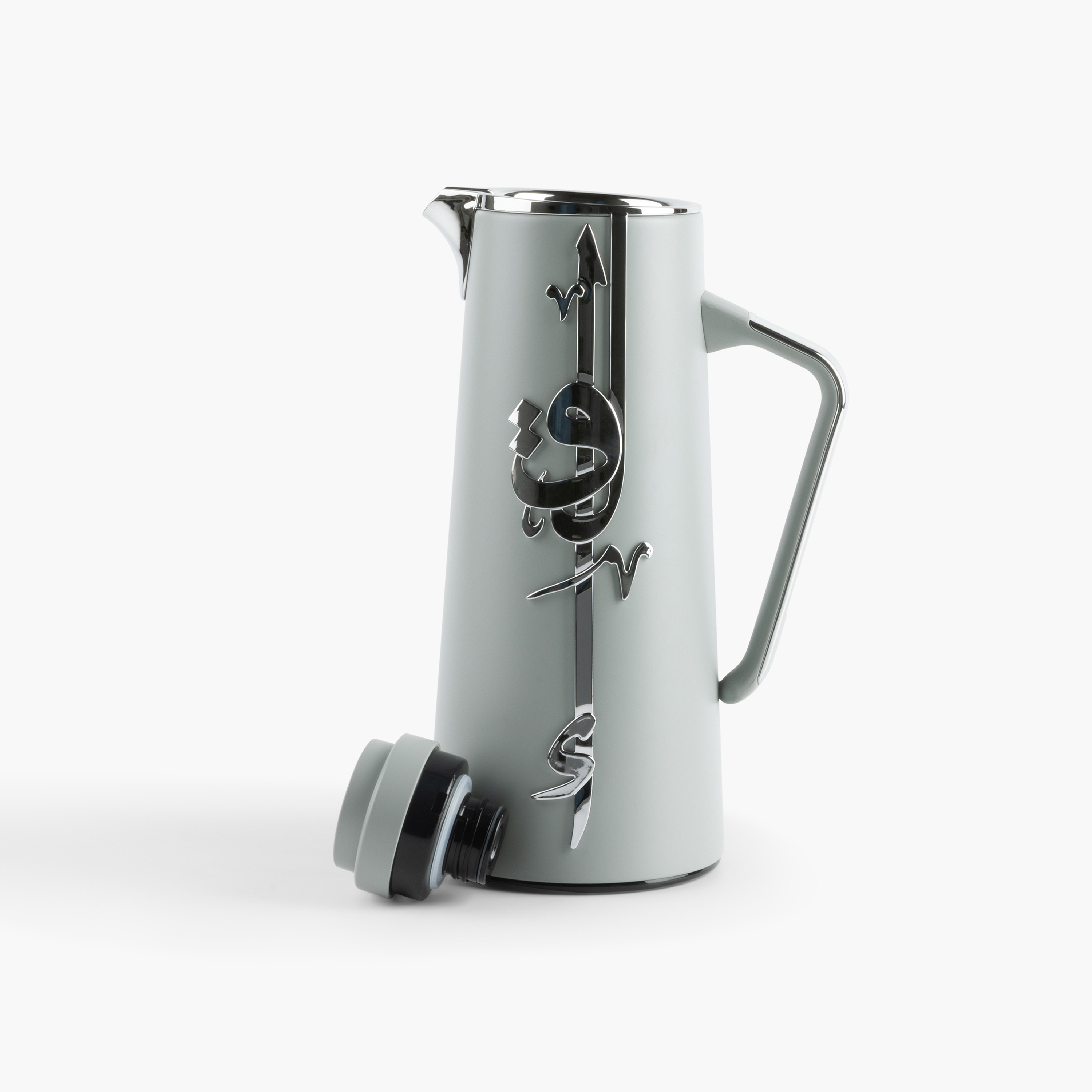 Otantik Lqaa Calligraphy Detail Vacuum Flask - 1 L-household-dining-teaandcoffee-vacuumflaskscoffeeandteapots-image-3