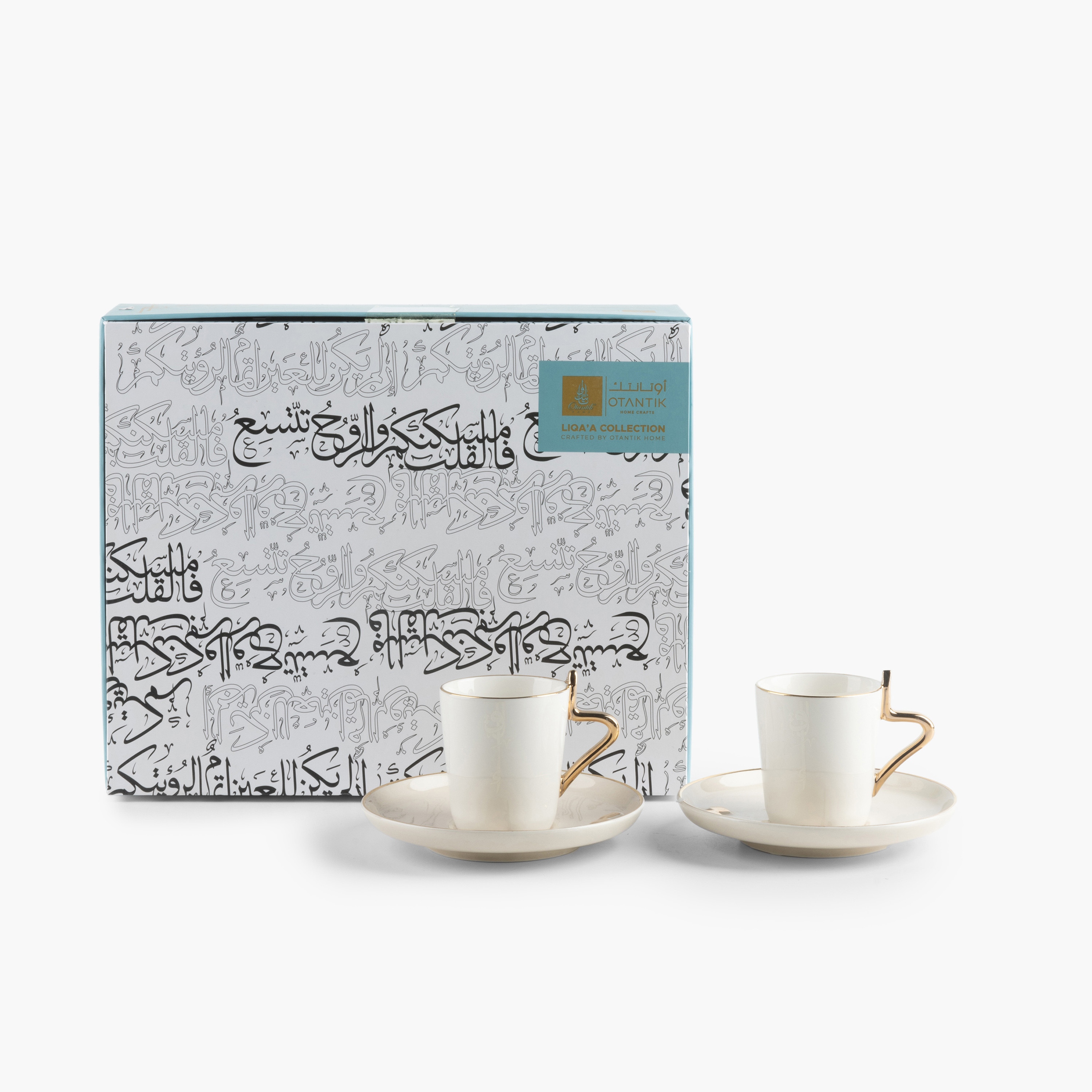 Otantik Lqaa 12-Piece Coffee Cup and Saucer Set - 90 ml-household-dining-teaandcoffee-teaandcoffeesets-image-2