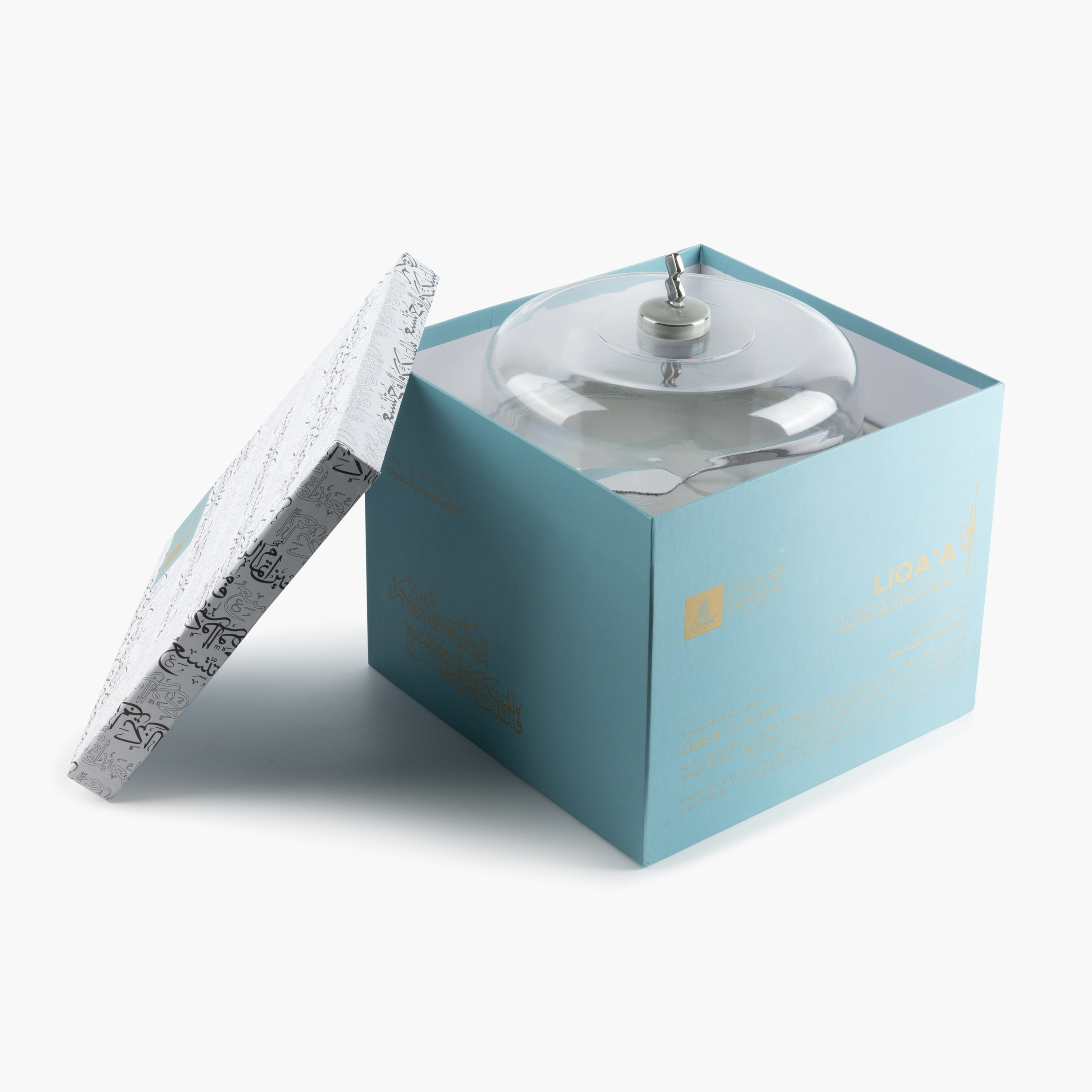 Otantik Lqaa 9-Piece Porcelain Cake Serving Set-household-dining-serveware-cakestands-image-2