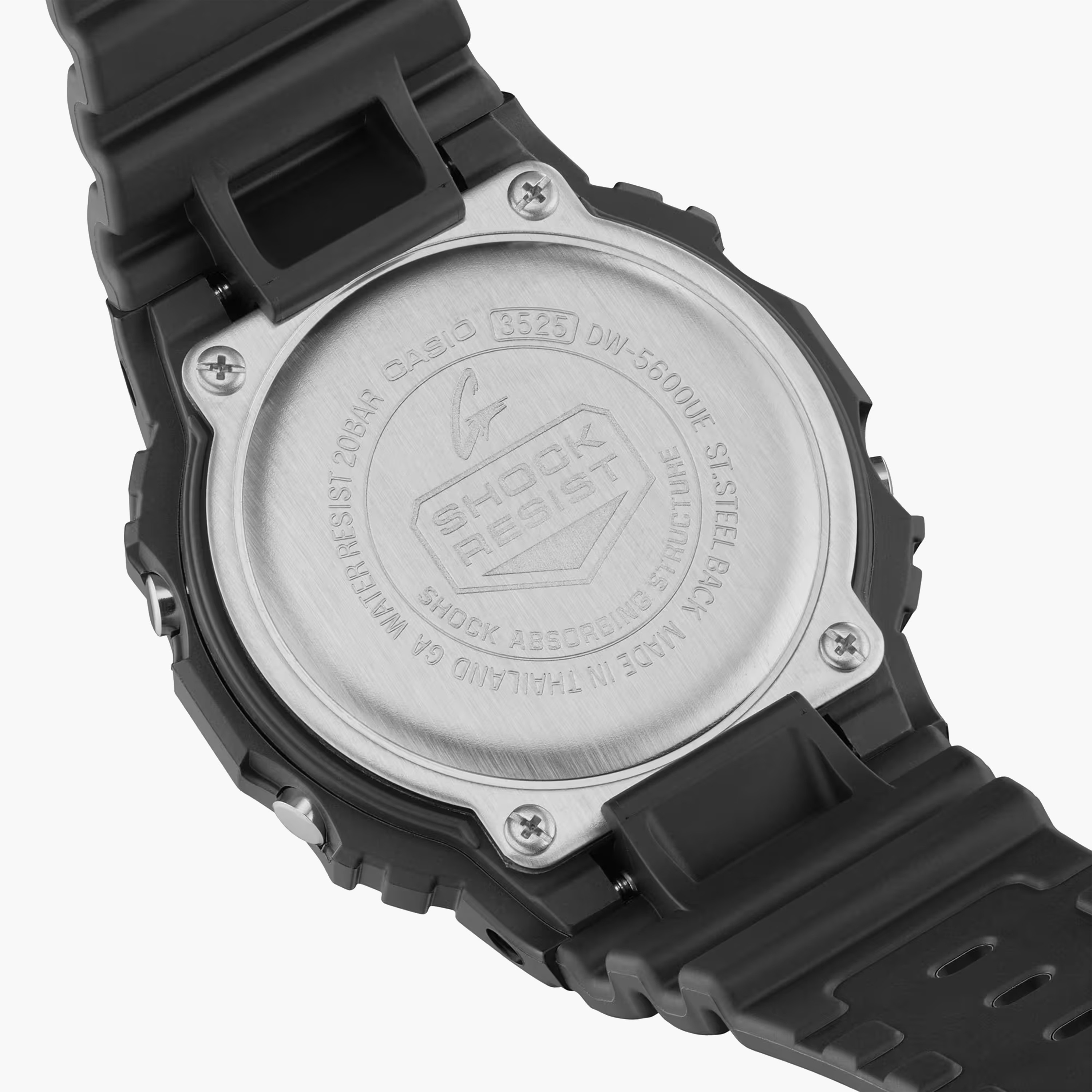 G-SHOCK Men's 49MM Black Digital Plastic Strap Watch | DW-5600UE-1DR-men-watchesandjewellery-watches-image-4