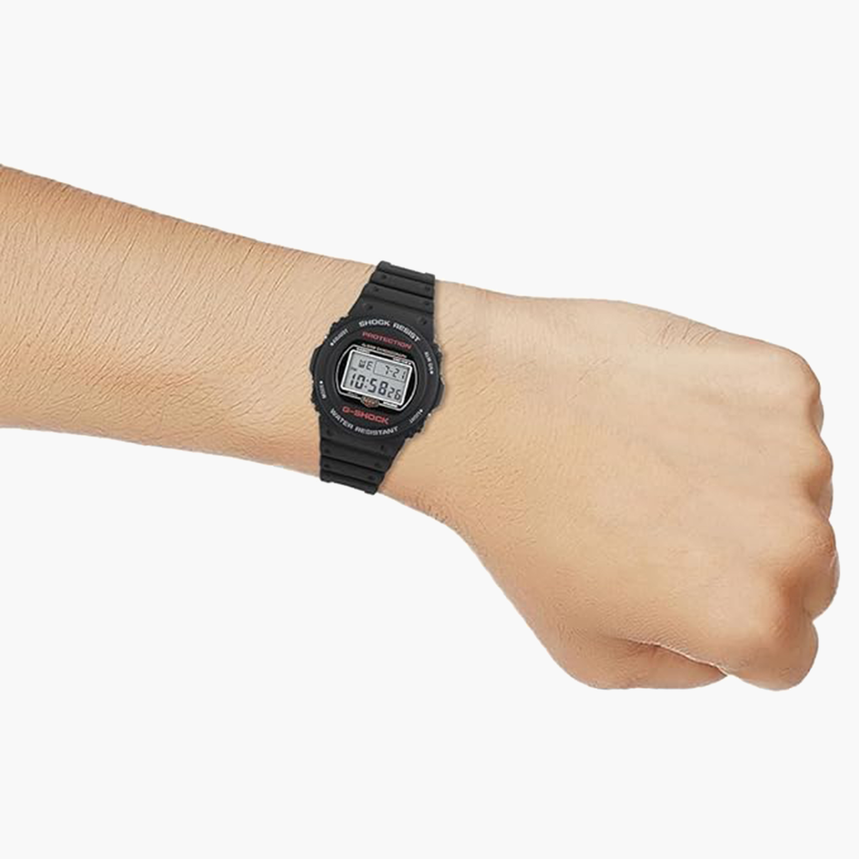جي- شوك-  ساعة رقمية للرجال 49 مم سوار بلاستيكي أسود | DW-5750UE-1DR-men-watchesandjewellery-watches-image-4