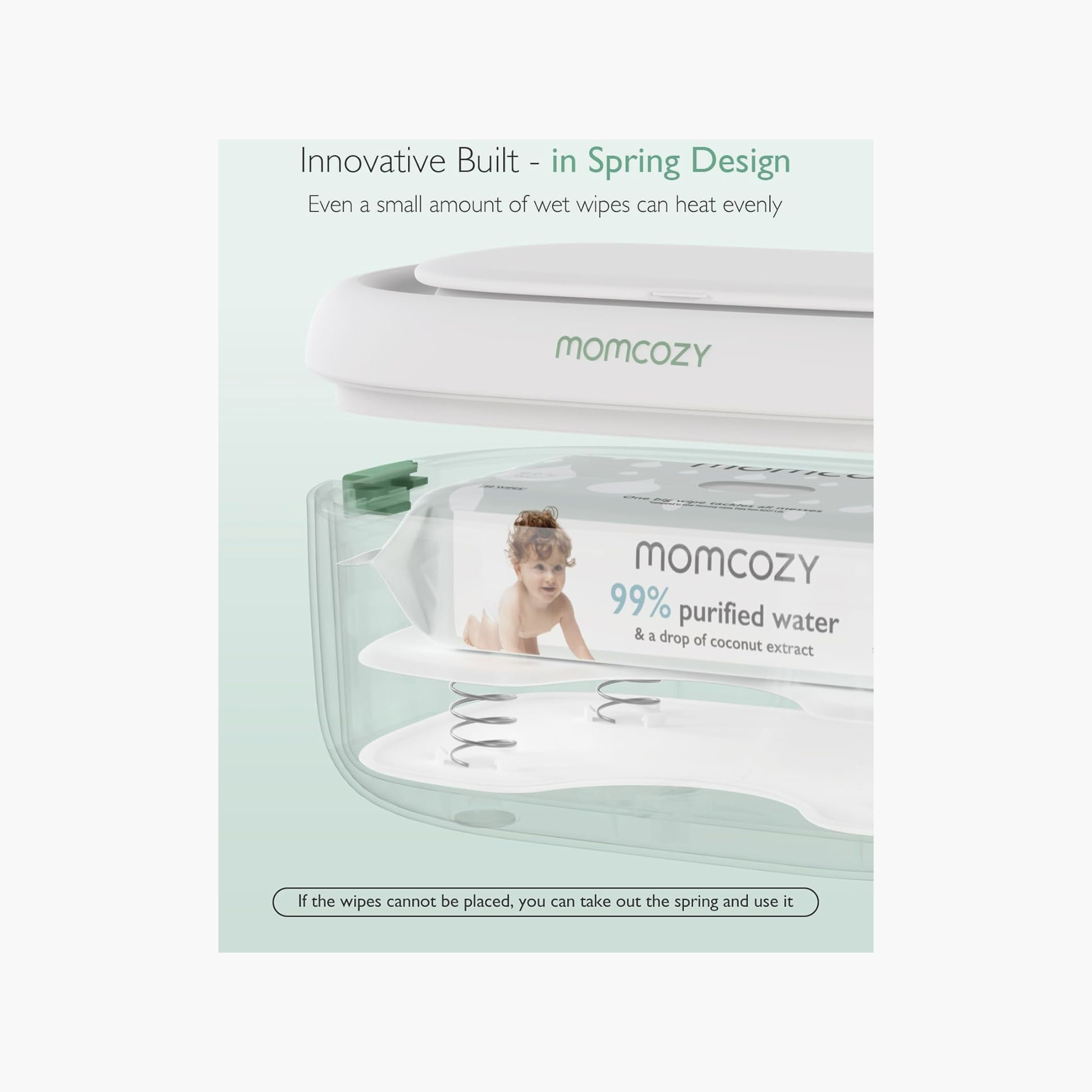 Momcozy Baby Wipe Warmer with Night Light-baby-diapering-babywipes-image-2