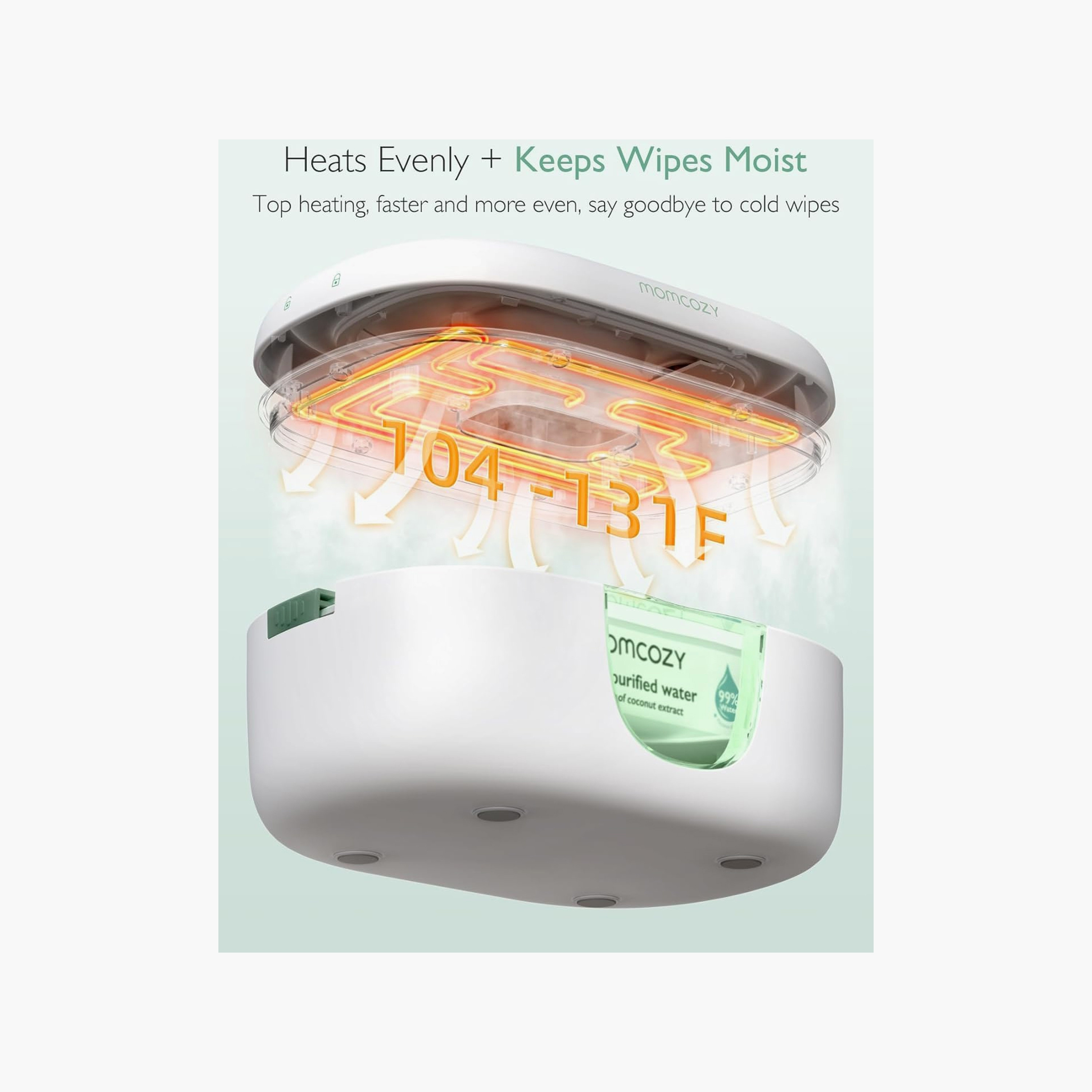 Momcozy Baby Wipe Warmer with Night Light-baby-diapering-babywipes-image-3