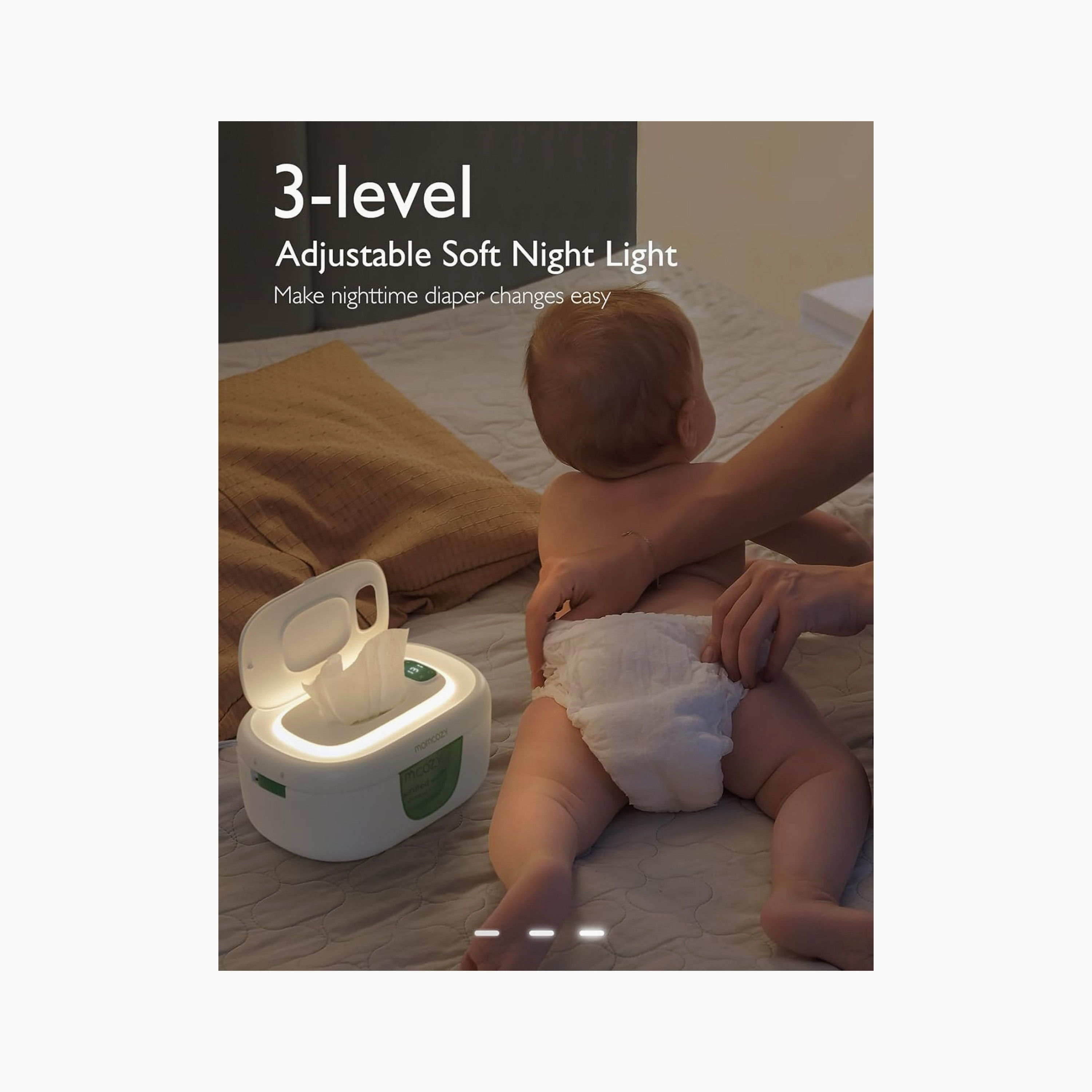 Momcozy Baby Wipe Warmer with Night Light-baby-diapering-babywipes-image-4
