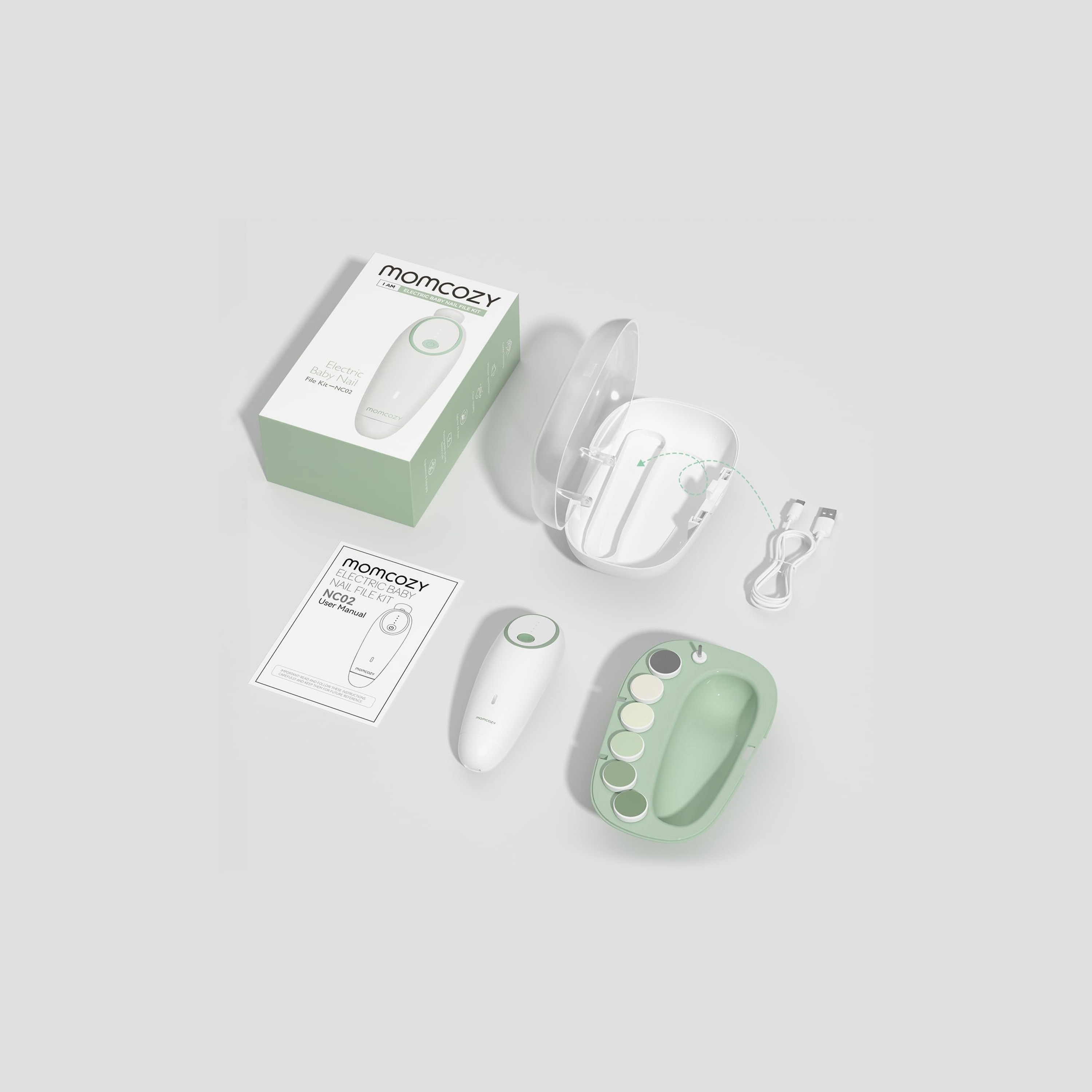 Momcozy Electric Baby Nail Clipper-baby-bathandcare-grooming-image-7