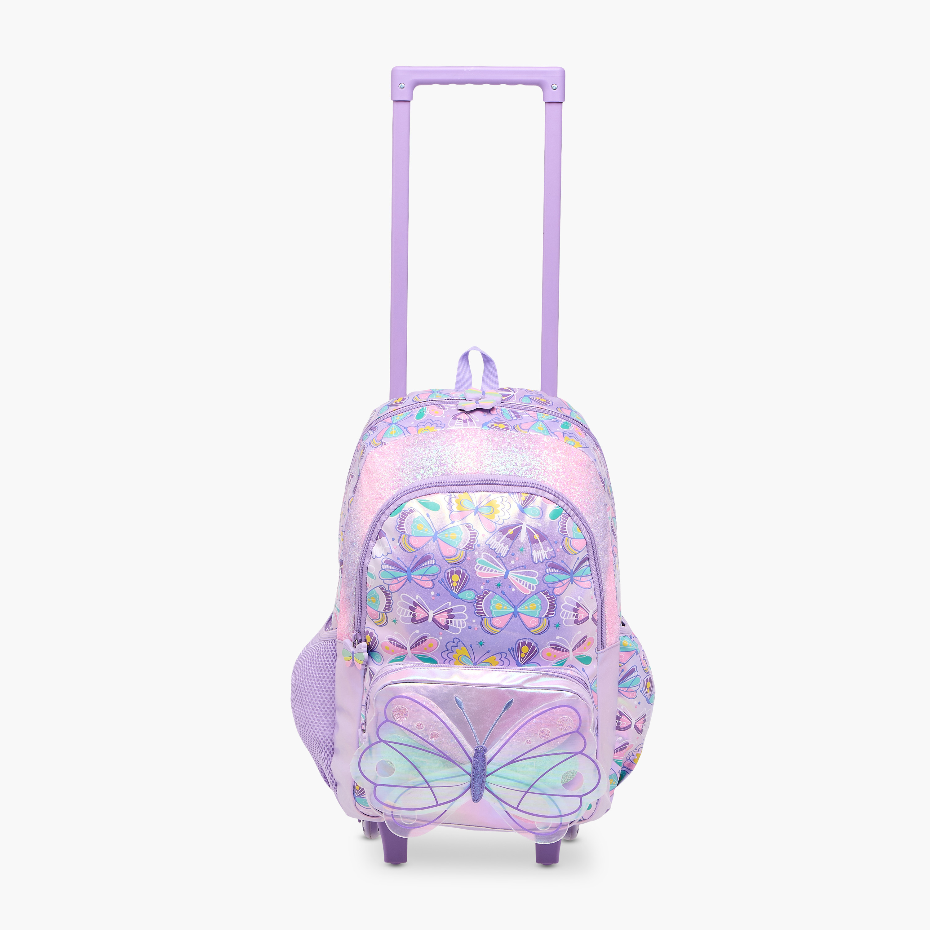 Butterfly Trolley Bag for Girls 5-8 Years with Retractable Handle – 16.5 inches-promo_LS20_OMN-image-9