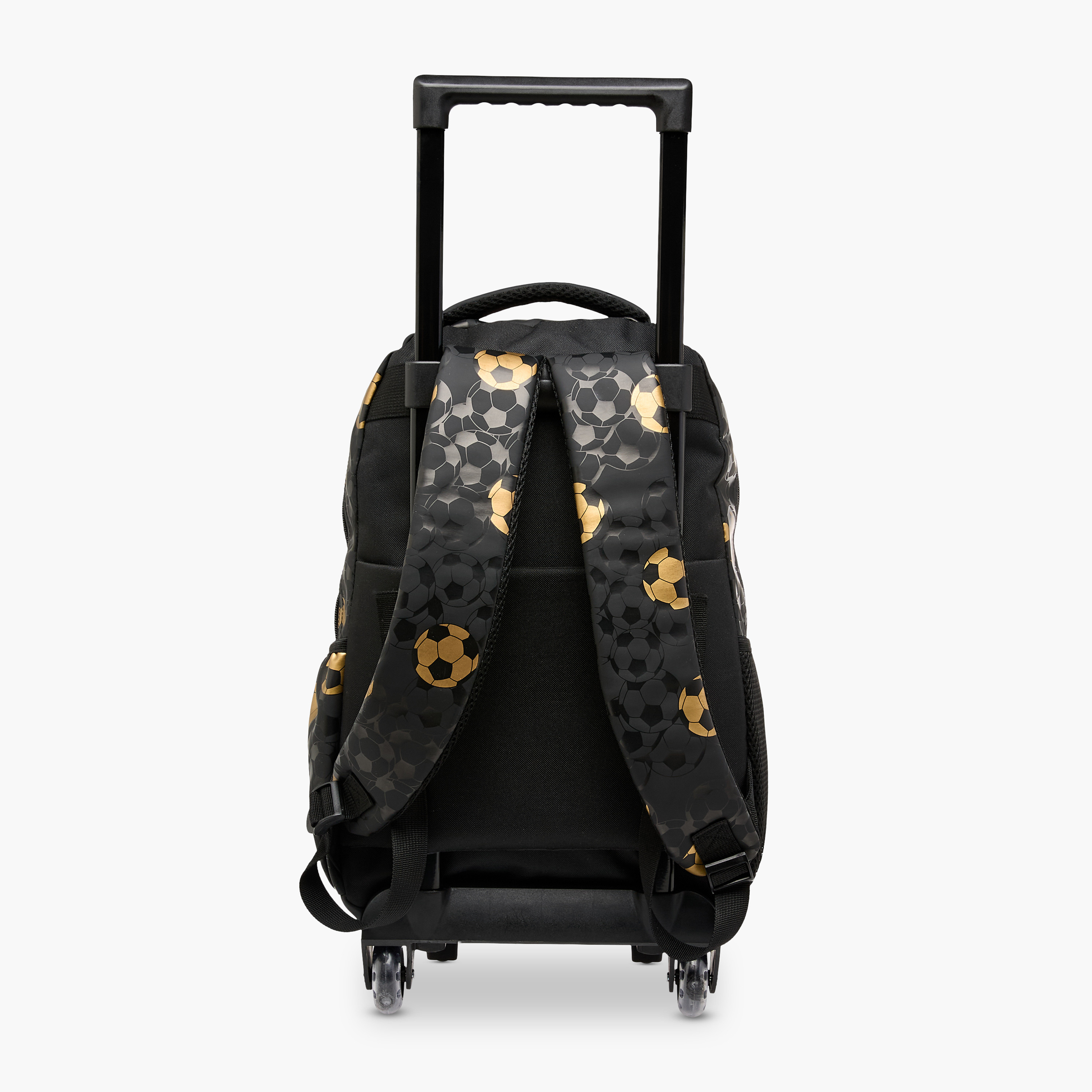 Football Trolley Bag for Boys 5-8 Years with Retractable Handle – 16.5 inches-school-bagsandbackpacks-trolleybags-image-7