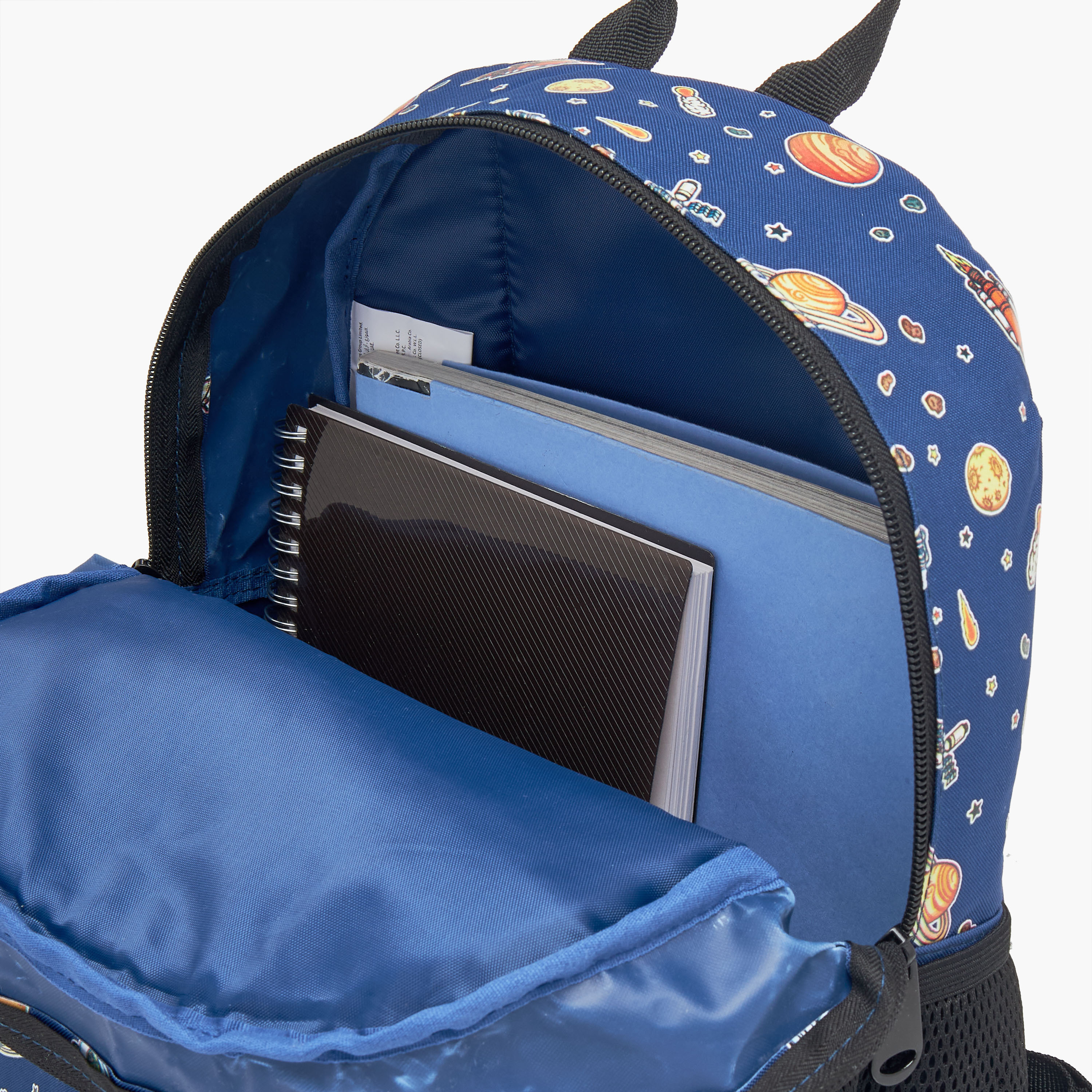 MUST Space Print Backpack with Adjustable Straps and Zip Closure - 28x17x33 cms-school-bagsandbackpacks-backpacks-image-11