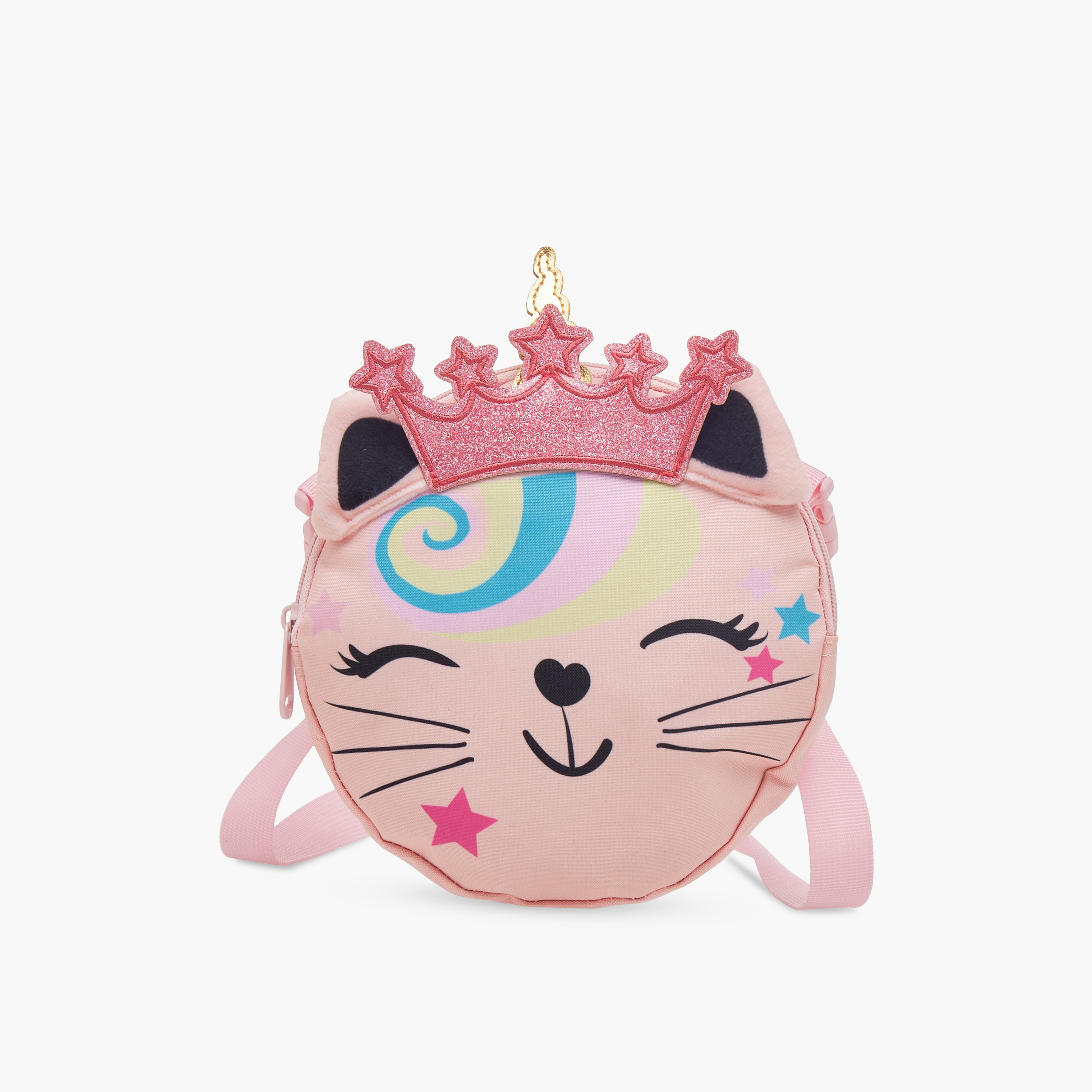 طقم شنطة ظهر وشنطة غداء بزخارف قطة من  ماست - 28x17x33 سم-school-bagsandbackpacks-backpacks-image-14