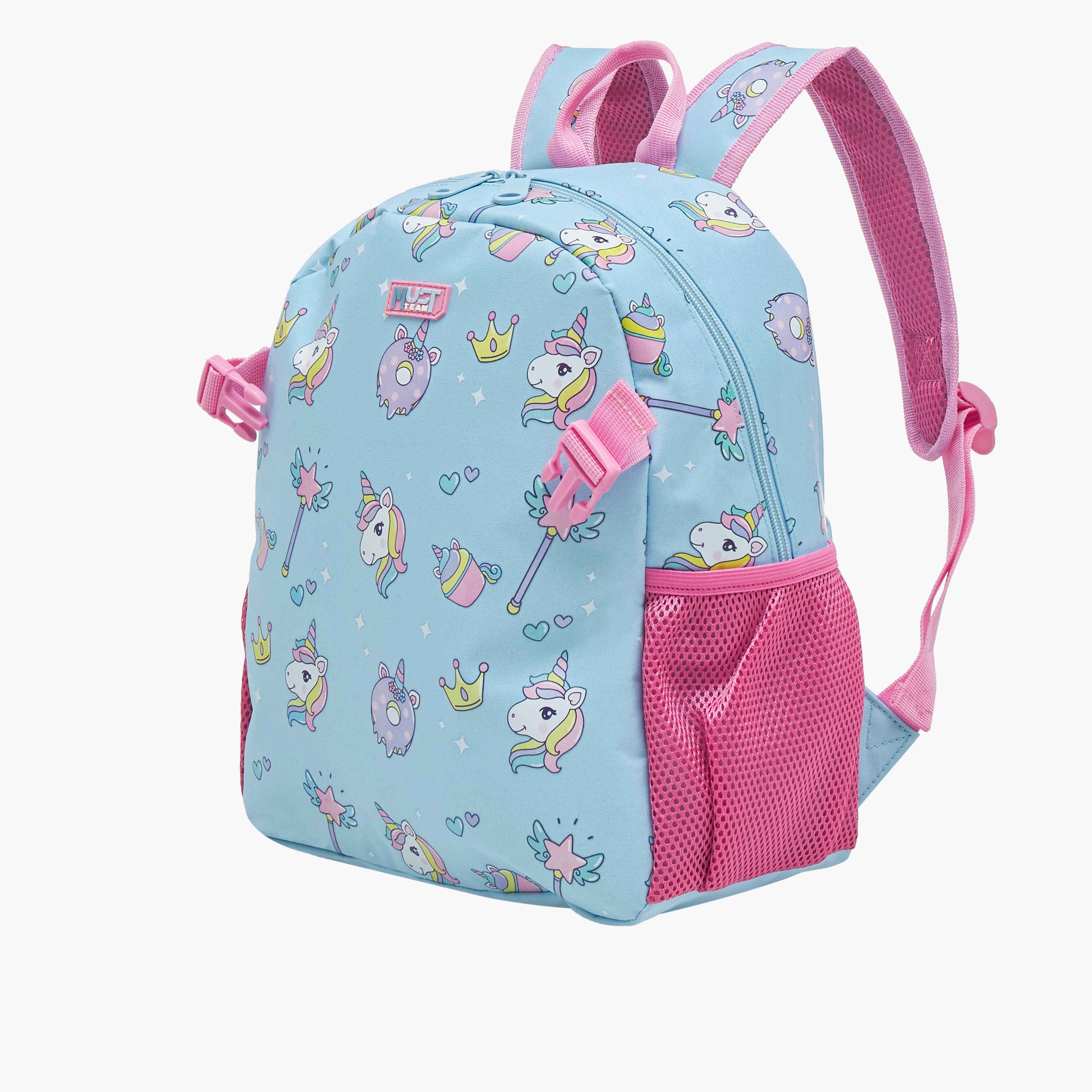 MUST Unicorn Print Backpack with Adjustable Shoulder Straps - 28x17x33 cms-school-bagsandbackpacks-backpacks-image-3