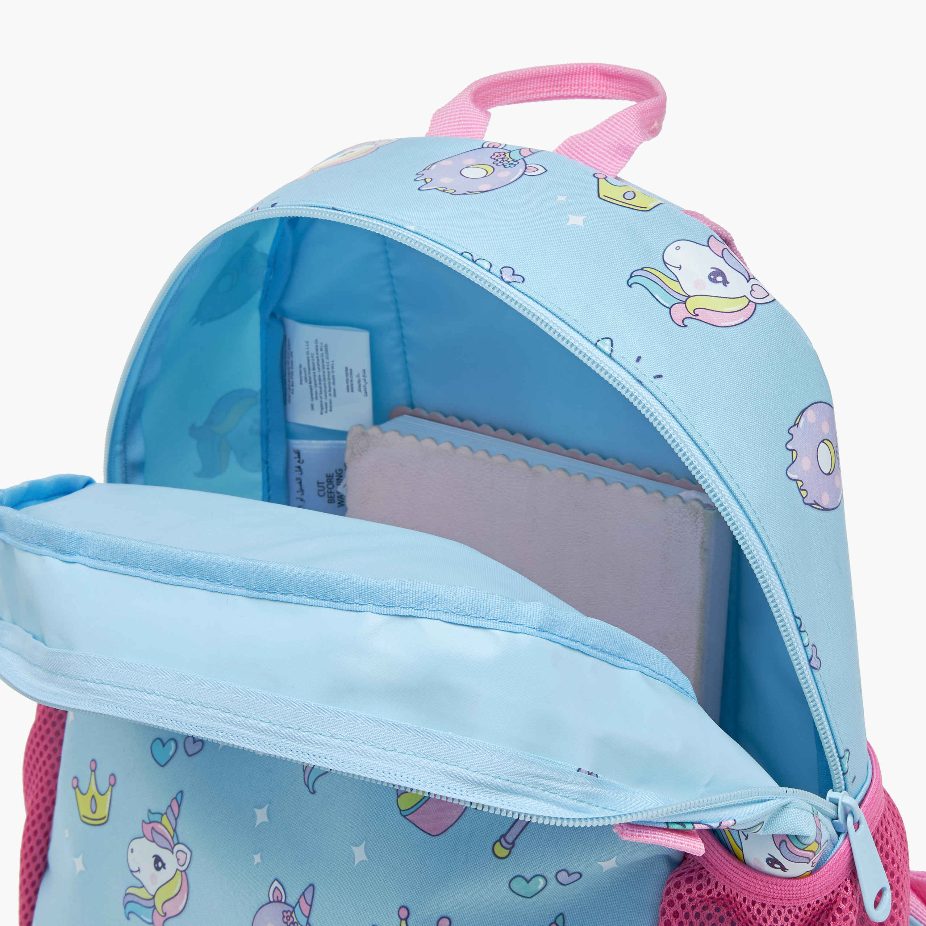 MUST Unicorn Print Backpack with Adjustable Shoulder Straps - 28x17x33 cms-school-bagsandbackpacks-backpacks-image-9