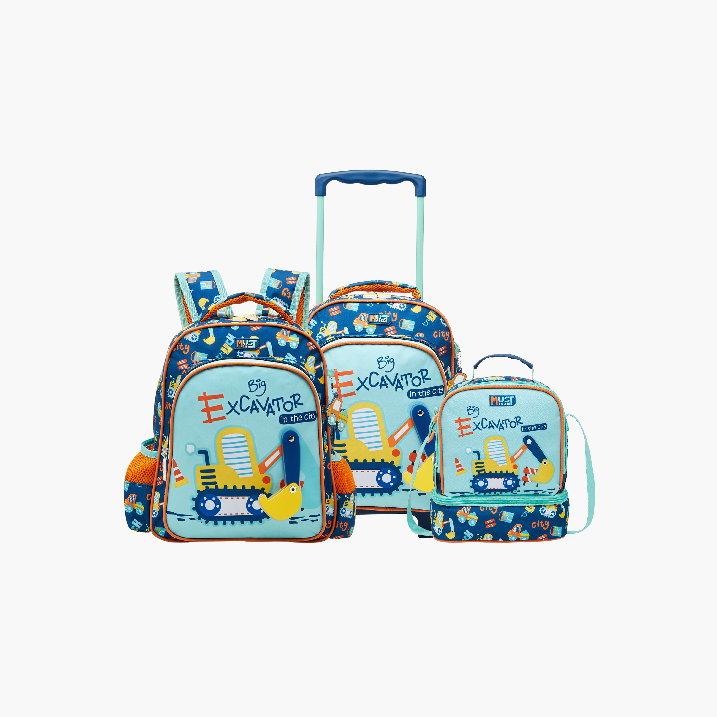 MUST Cars Trolley Bag for Boys 2-5 Years with Retractable Handle -promo_LS20_OMN-image-13