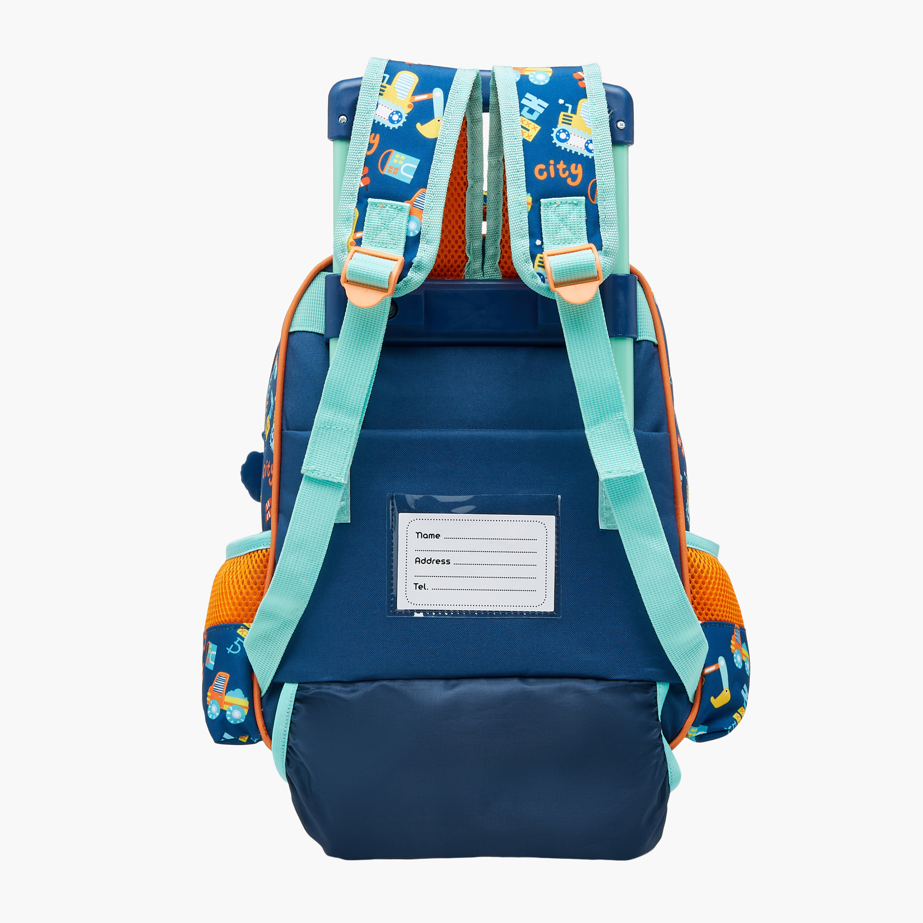 MUST Cars Trolley Bag for Boys 2-5 Years with Retractable Handle -promo_LS20_OMN-image-4