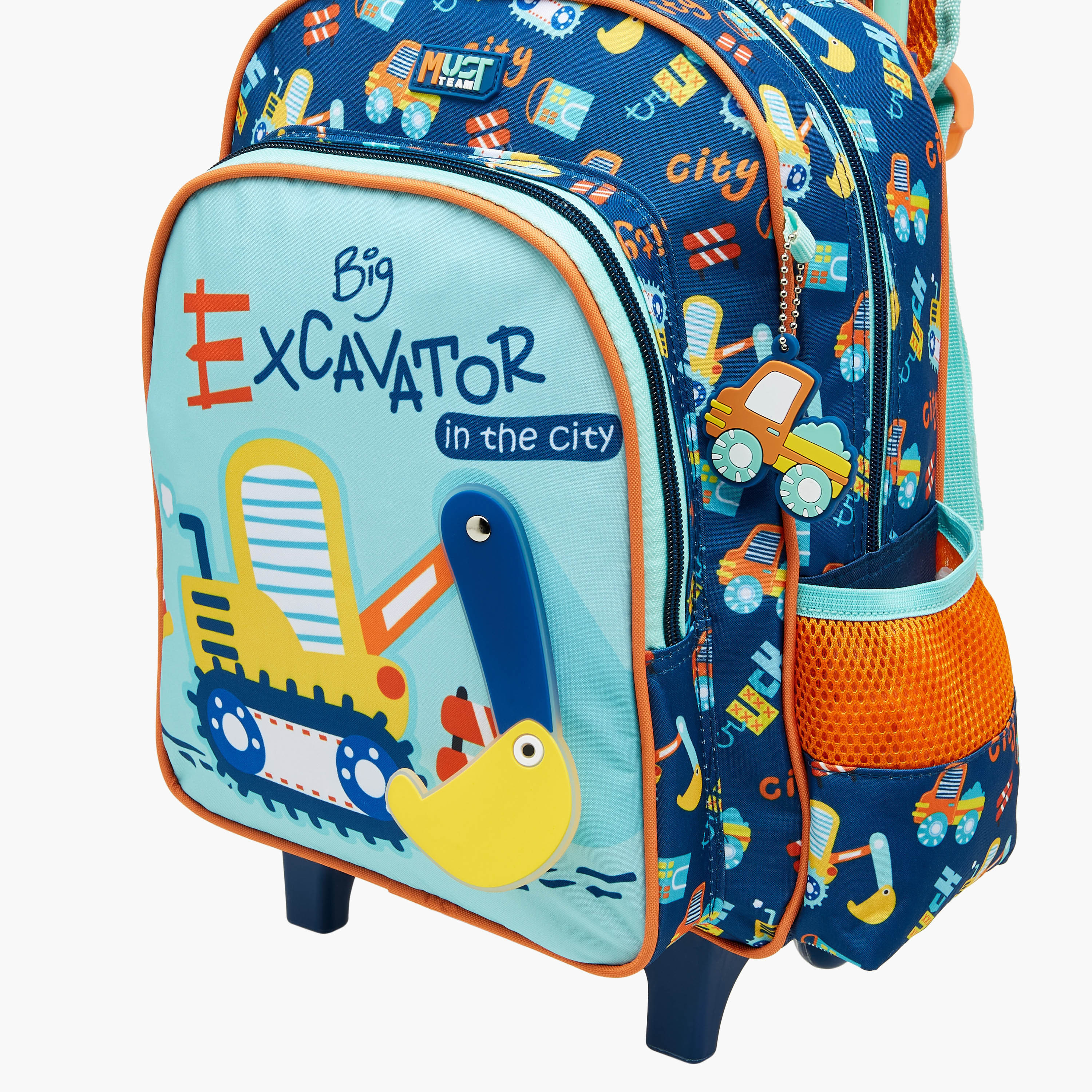 MUST Cars Trolley Bag for Boys 2-5 Years with Retractable Handle -promo_LS20_OMN-image-7