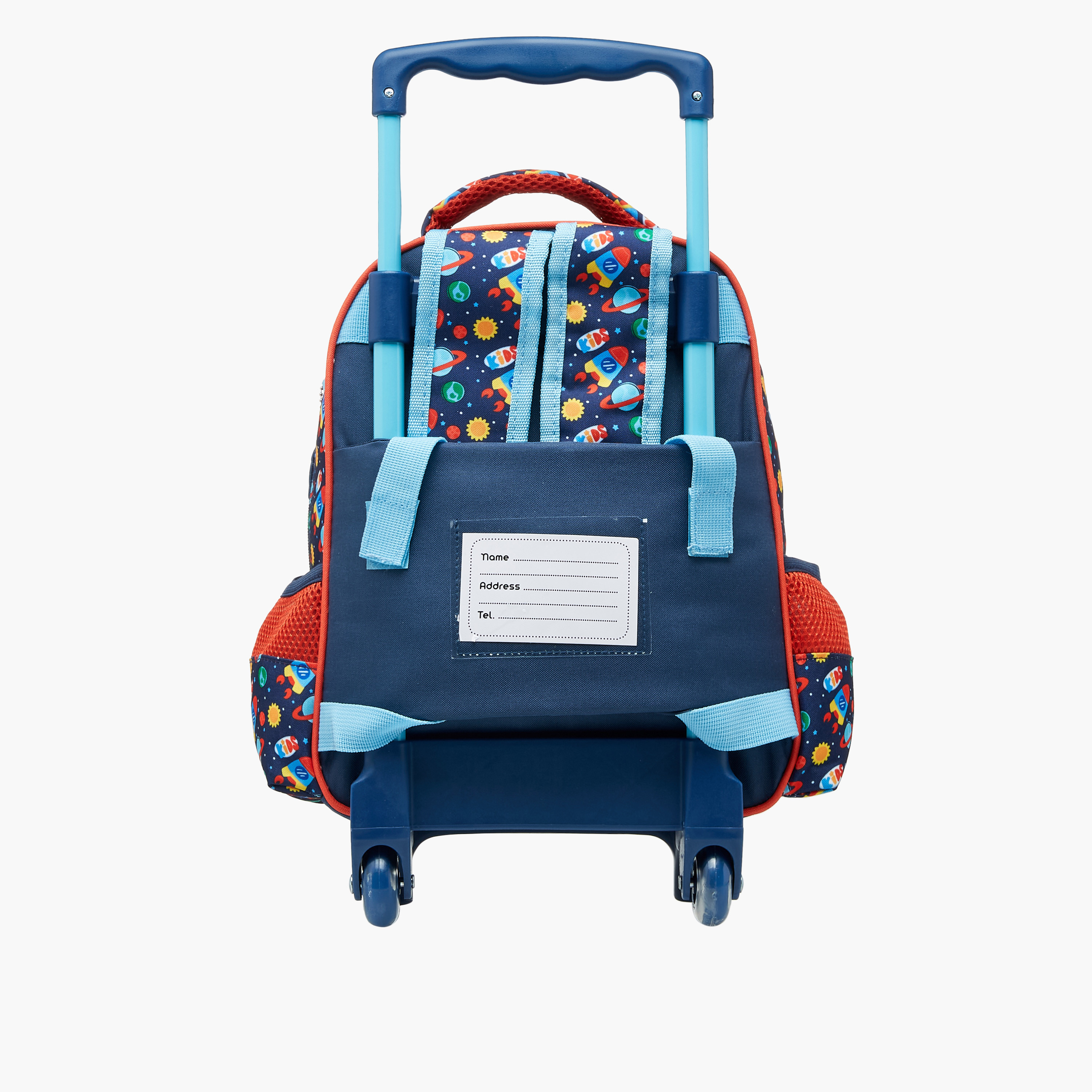 MUST Space Trolley Bag for Boys 2-5 Years with Retractable Handle -school-bagsandbackpacks-trolleybags-image-4