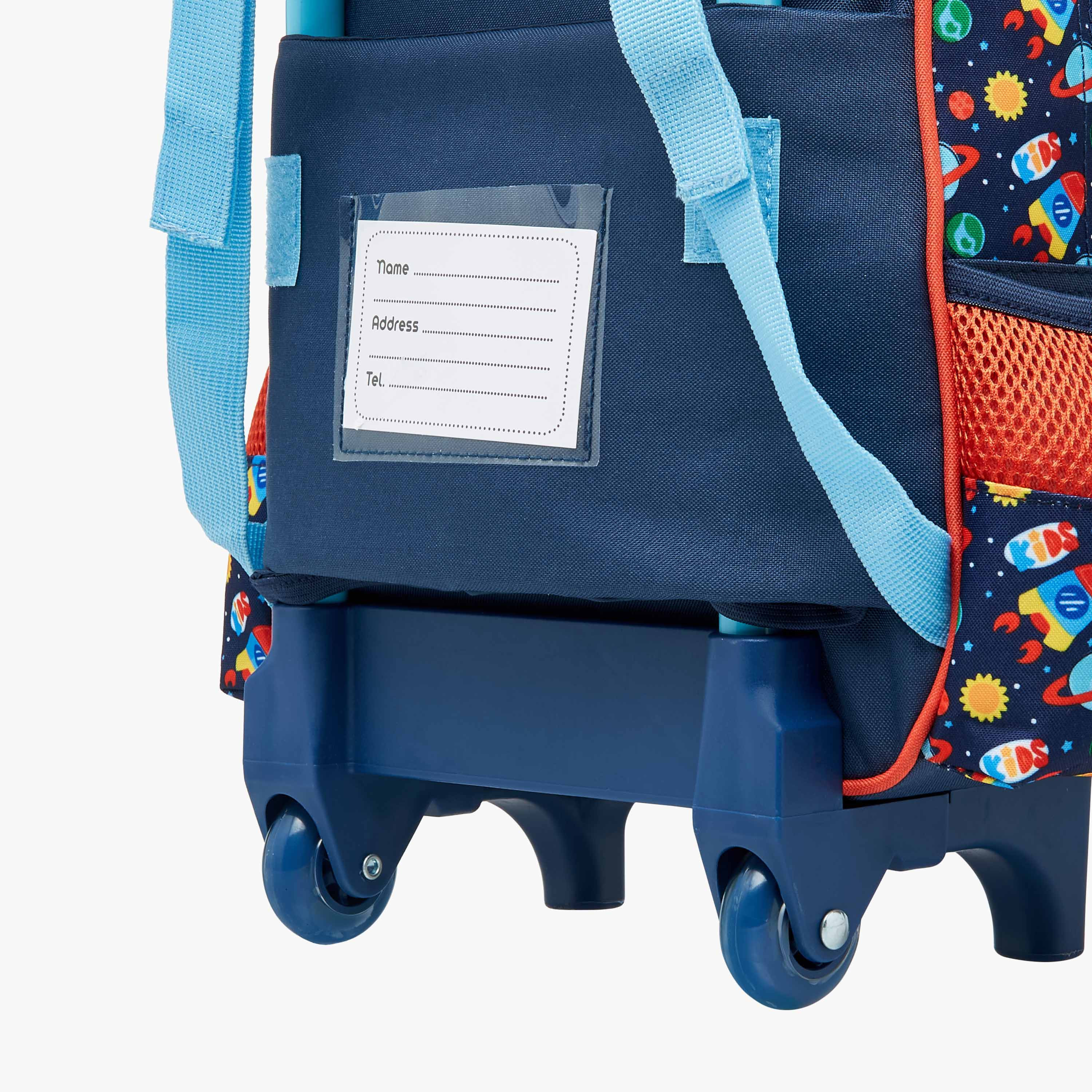 MUST Space Trolley Bag for Boys 2-5 Years with Retractable Handle -school-bagsandbackpacks-trolleybags-image-8