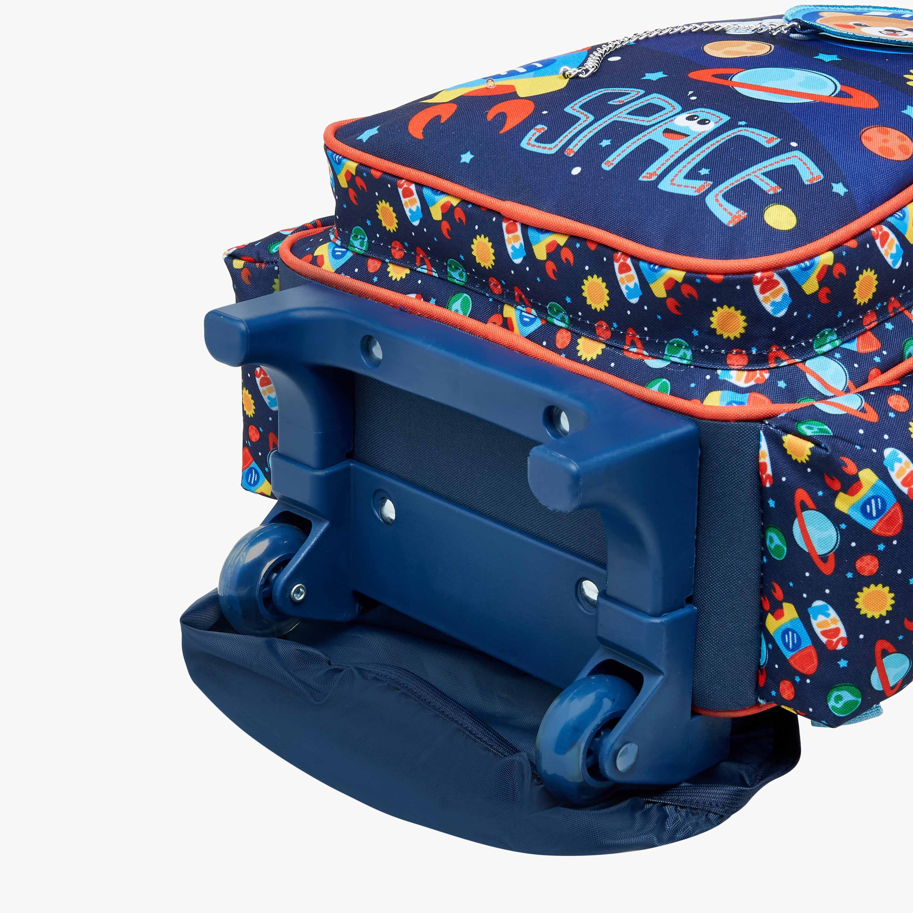 MUST Space Trolley Bag for Boys 2-5 Years with Retractable Handle -school-bagsandbackpacks-trolleybags-image-9