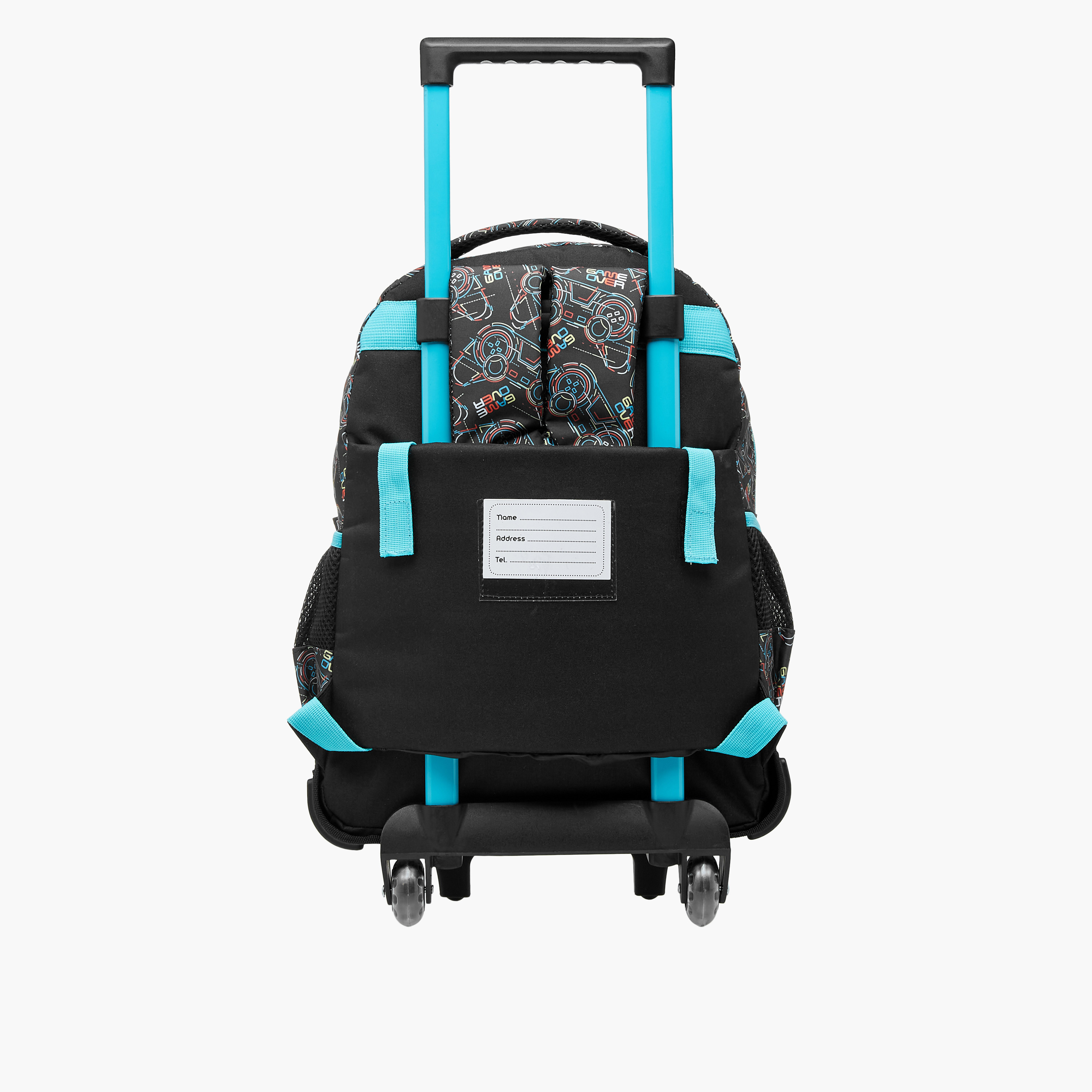 MUST Gaming Trolley Bag for Boys 5-8 Years with Retractable Handle -school-bagsandbackpacks-trolleybags-image-5