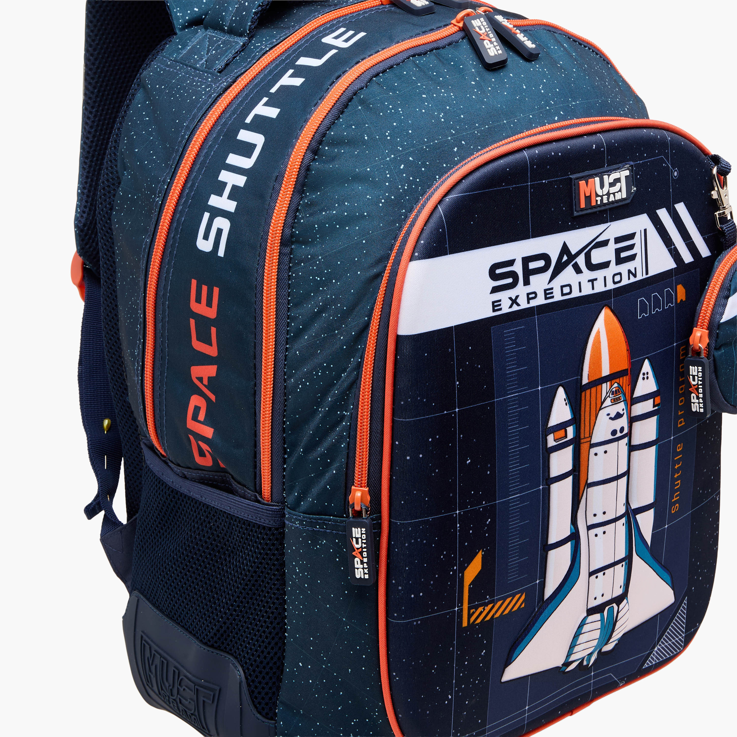 MUST Space Shuttle Print Backpack with Adjustable Shoulder Straps - 32x18x43 cms-promo_LS20_OMN-image-6