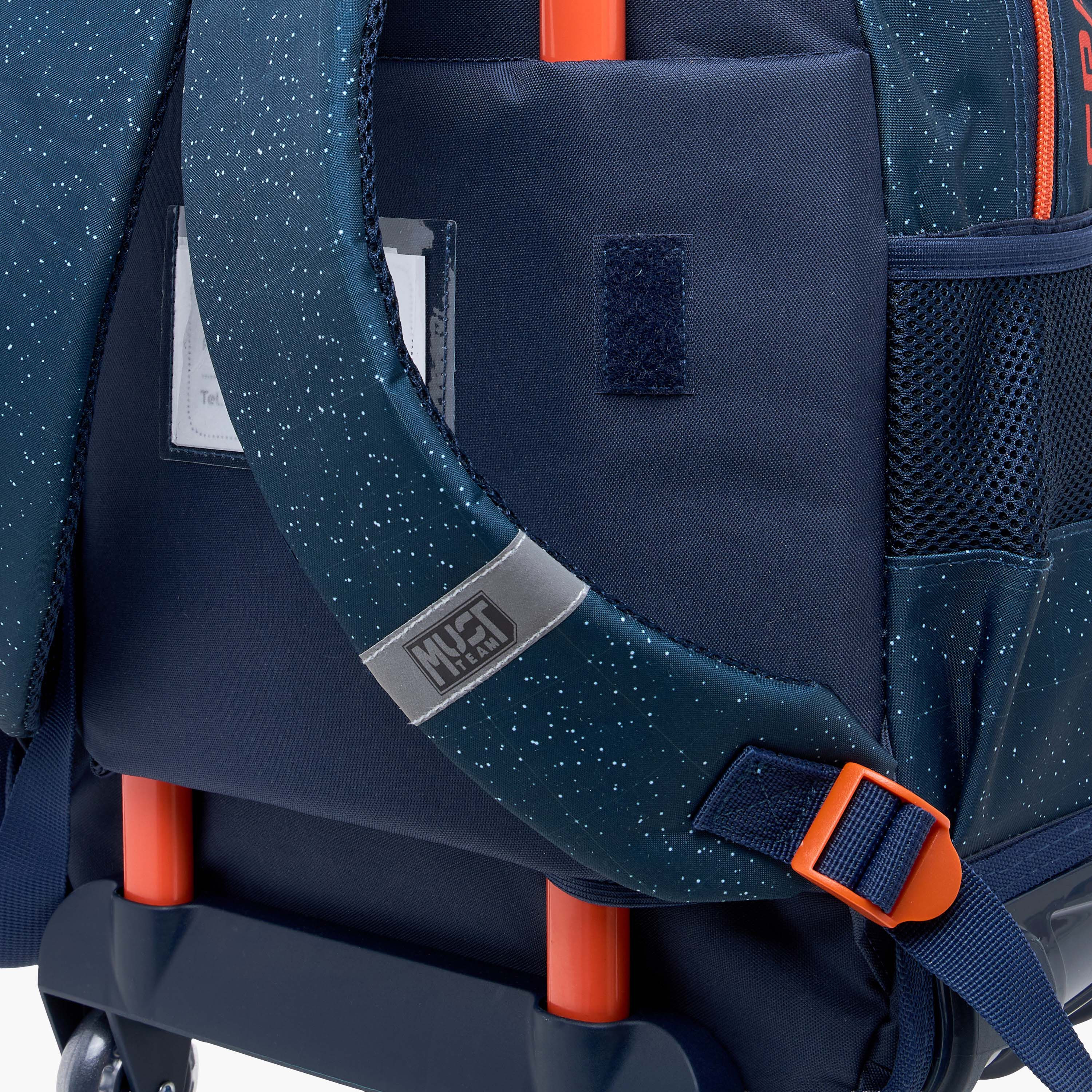 MUST Space Trolley Bag for Boys 5-8 Years with Retractable Handle -school-bagsandbackpacks-trolleybags-image-16
