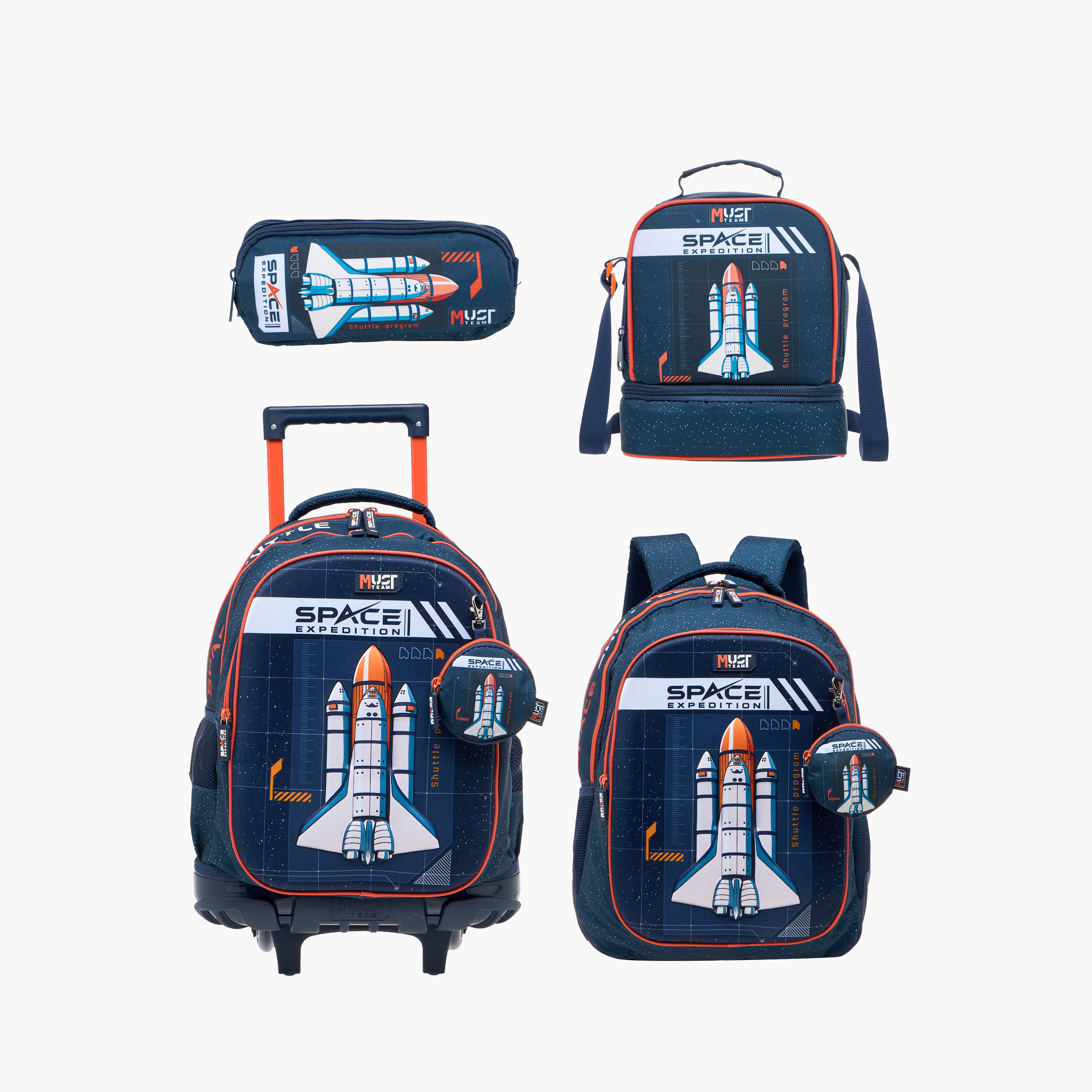 MUST Space Trolley Bag for Boys 5-8 Years with Retractable Handle -school-bagsandbackpacks-trolleybags-image-19