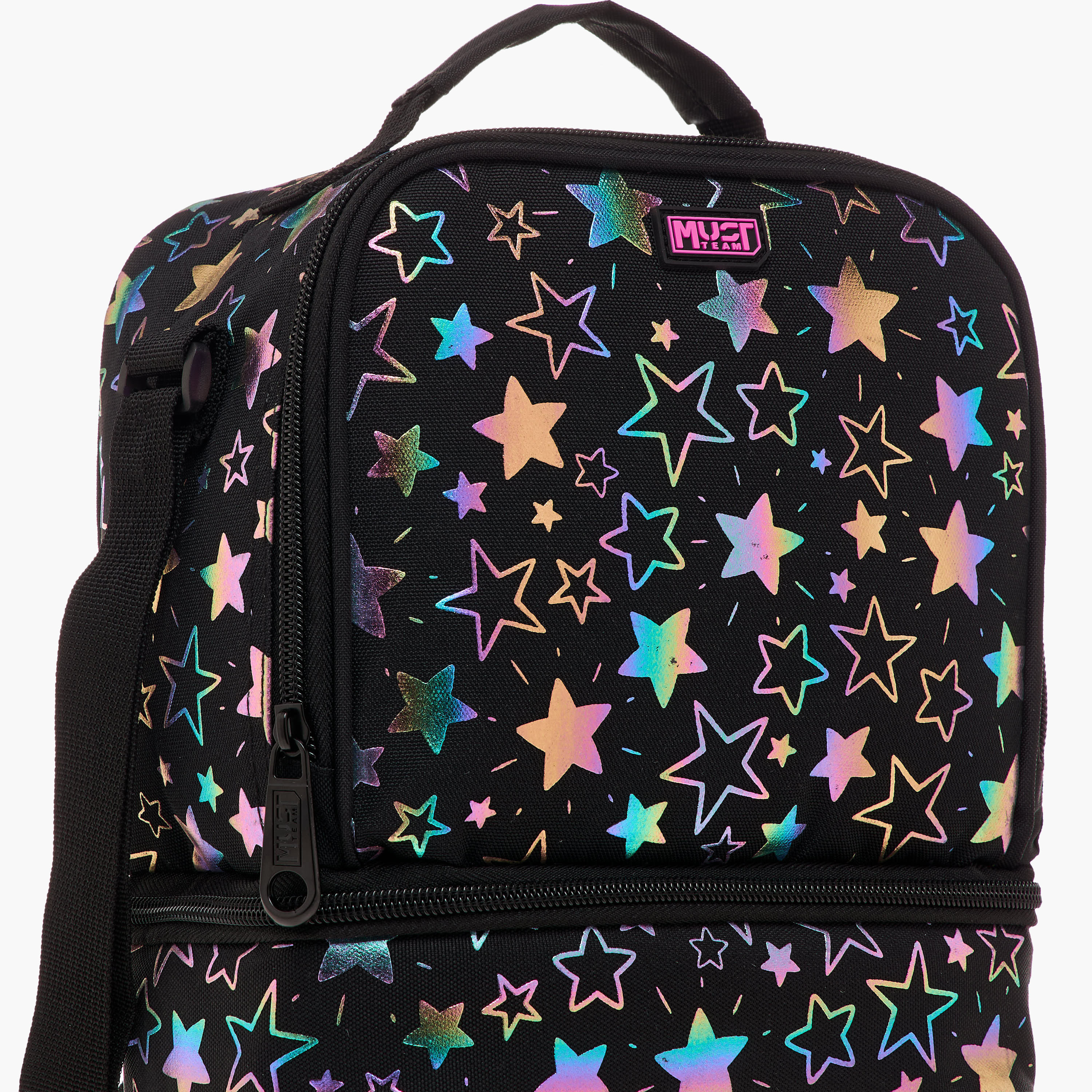 MUST Star Print Lunch Bag with Zip Closure-school-lunchessentials-lunchbags-image-5