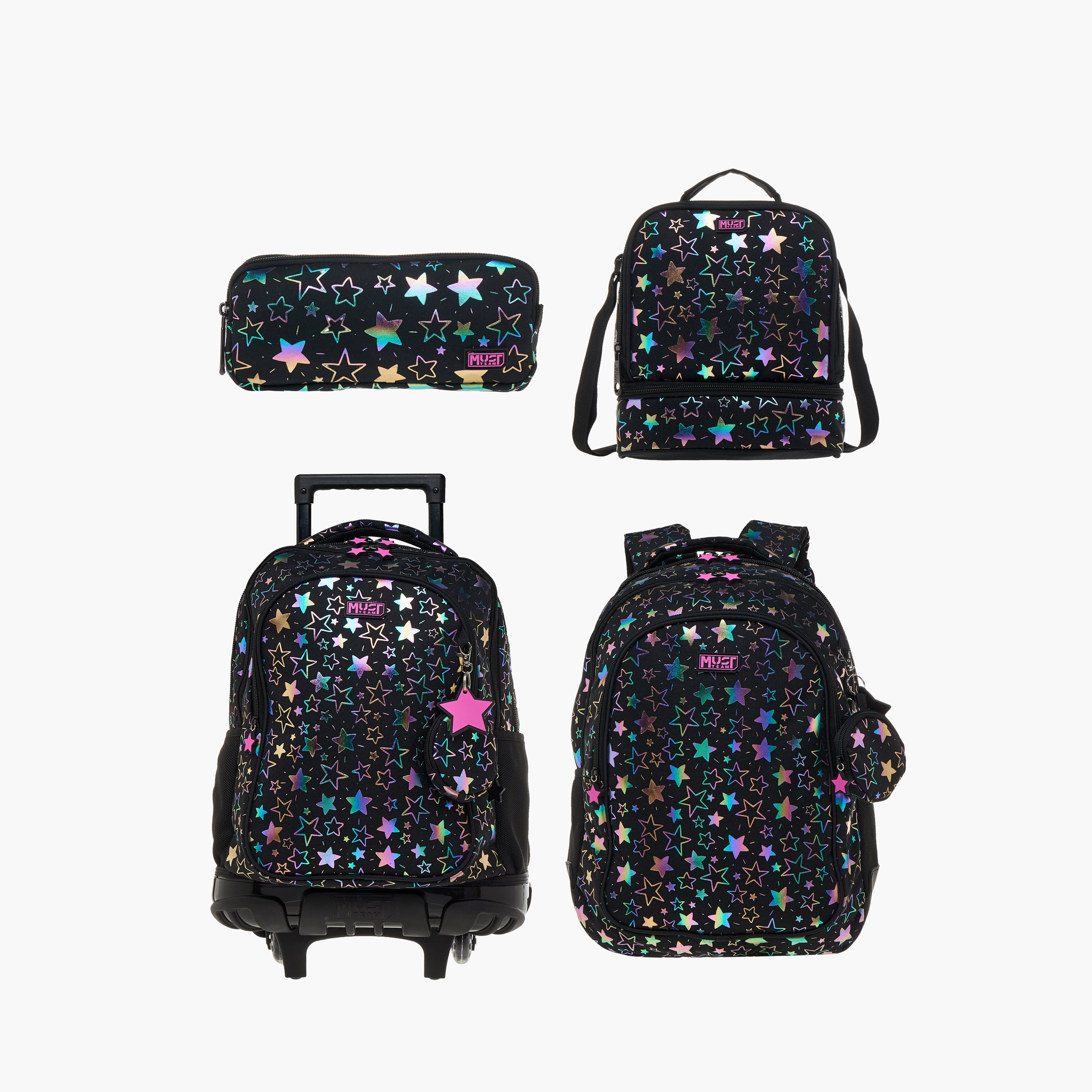 MUST Star Print Lunch Bag with Zip Closure-school-lunchessentials-lunchbags-image-9