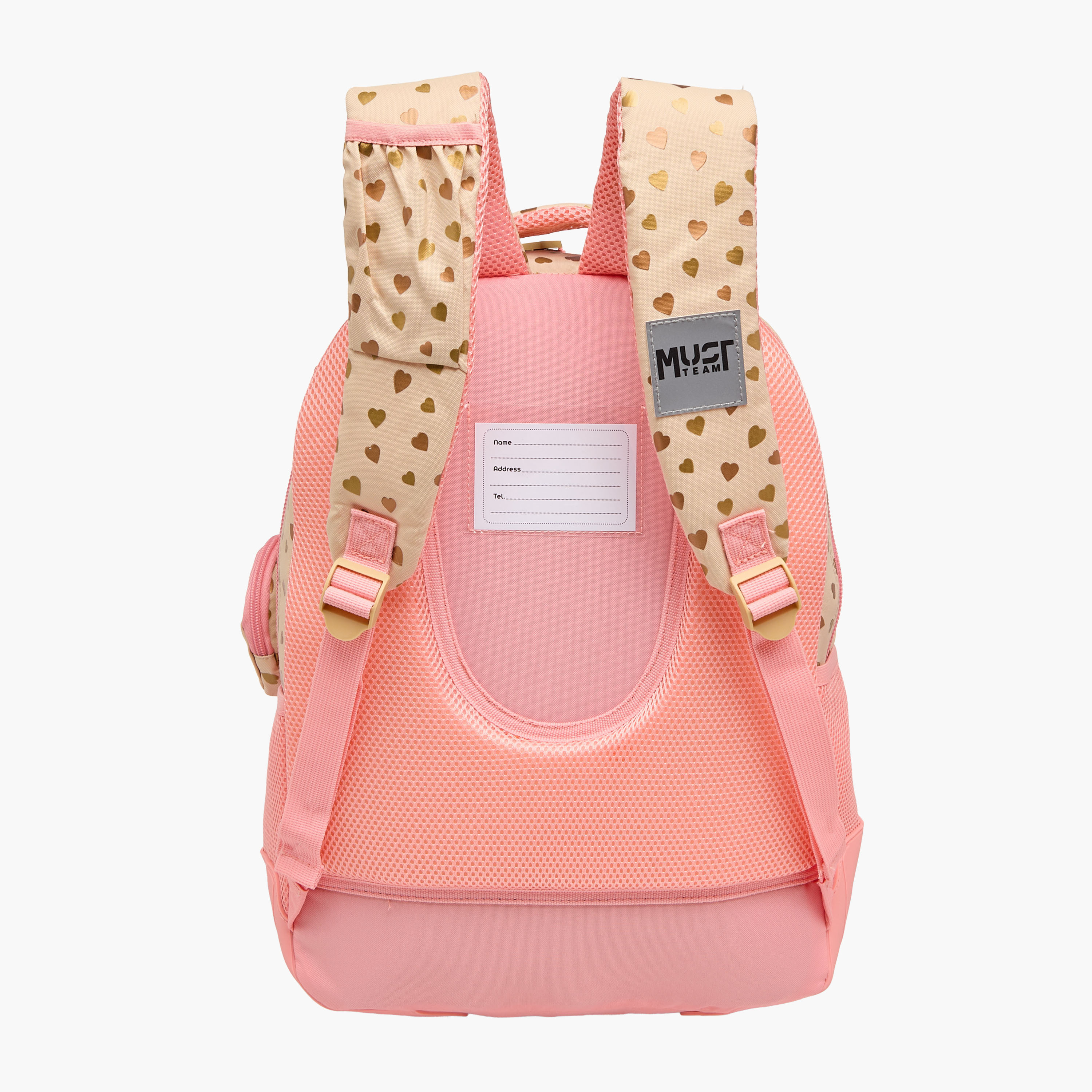 MUST Butterfly Print Backpack with Adjustable Straps and Zip Closure - 32x18x43 cms-school-bagsandbackpacks-backpacks-image-4