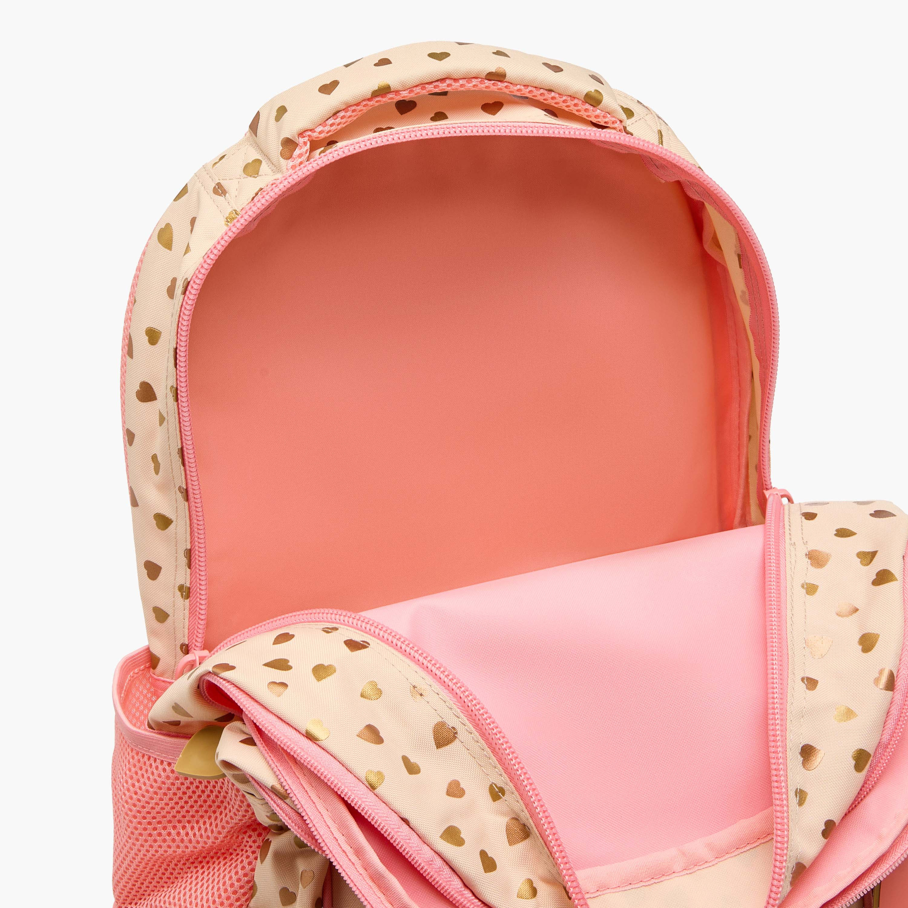شنطة ظهر بطبعات فراشة وحمالات قابلة للتعديل وسحاب إغلاق من ماست - 32x18x43 سم-school-bagsandbackpacks-backpacks-image-8