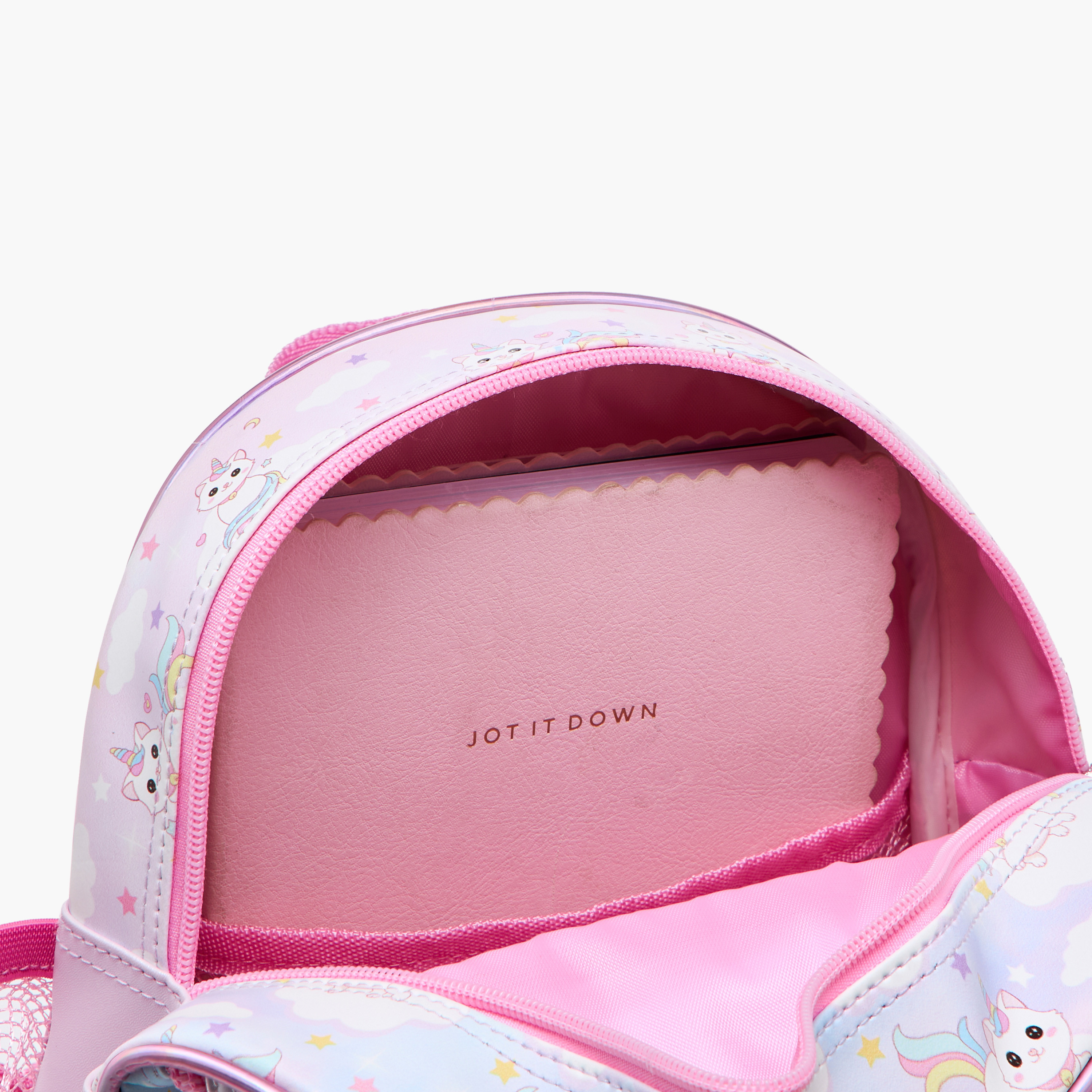 Minmie Caticorn Print 10-inch Backpack with Adjustable Shoulder Straps - 31x13x40 cms-promo_LS20_OMN-image-10