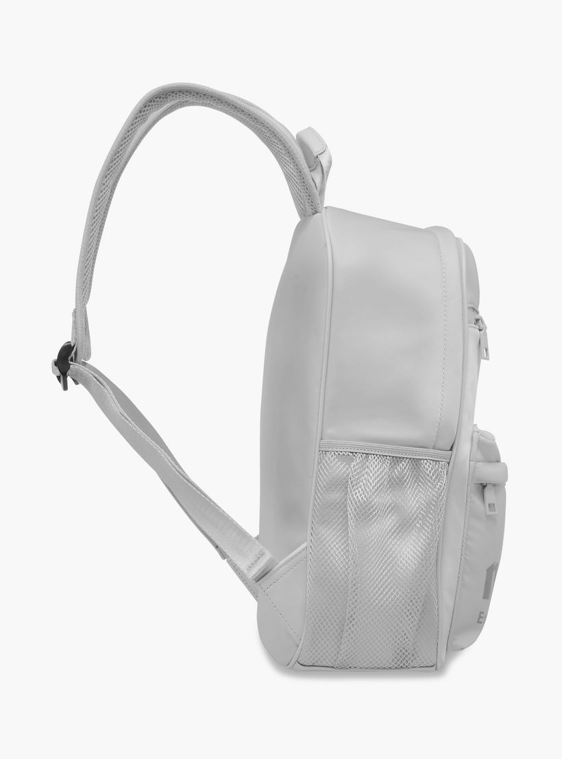 شنطة ظهر مدرسية للأطفال مع مقلمة قطعتين بطبعات شعار من ميسي - 30x12x40 سم-cpwomen-fashionaccessories-bagsandwallets-backpacks-image-4