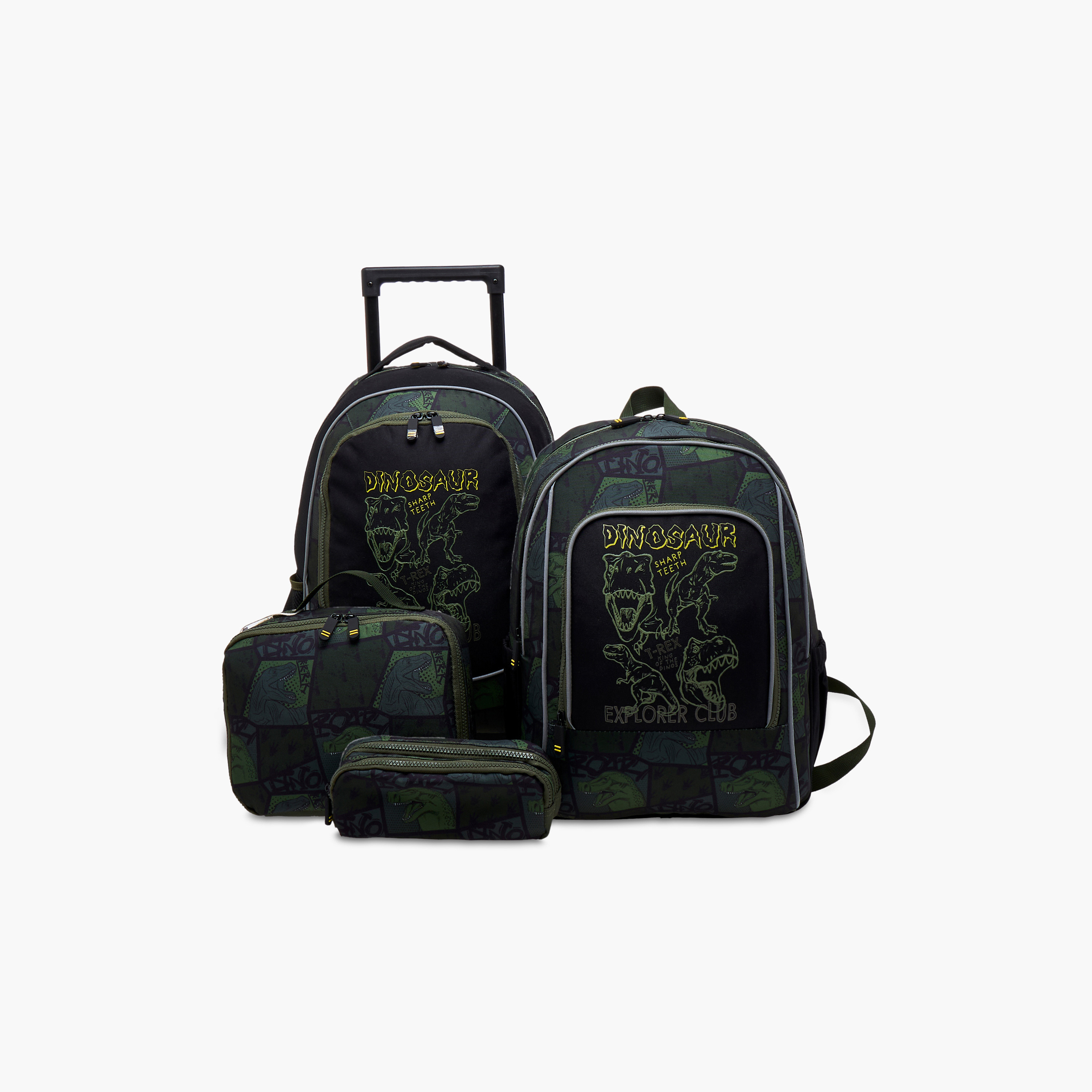 Dinosaur Print Lunch Bag with Zip Closure-school-lunchessentials-lunchbags-image-9