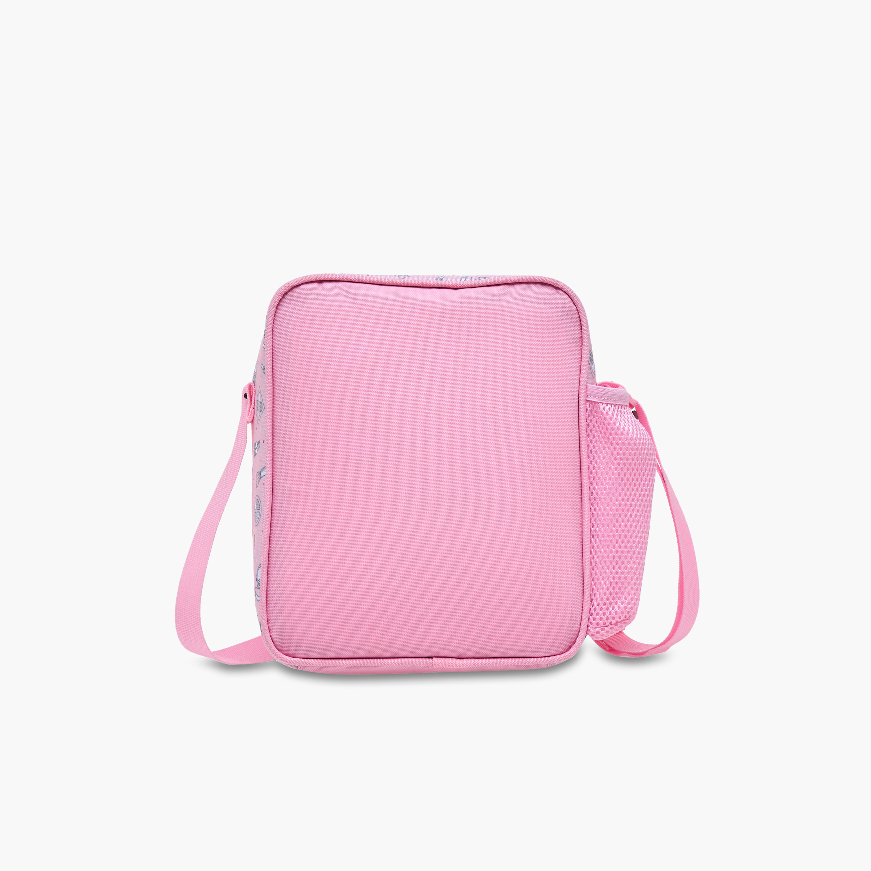 Yolo Applique Detail Lunch Bag with Adjustable Strap and Zip Closure-school-lunchessentials-lunchbags-image-3