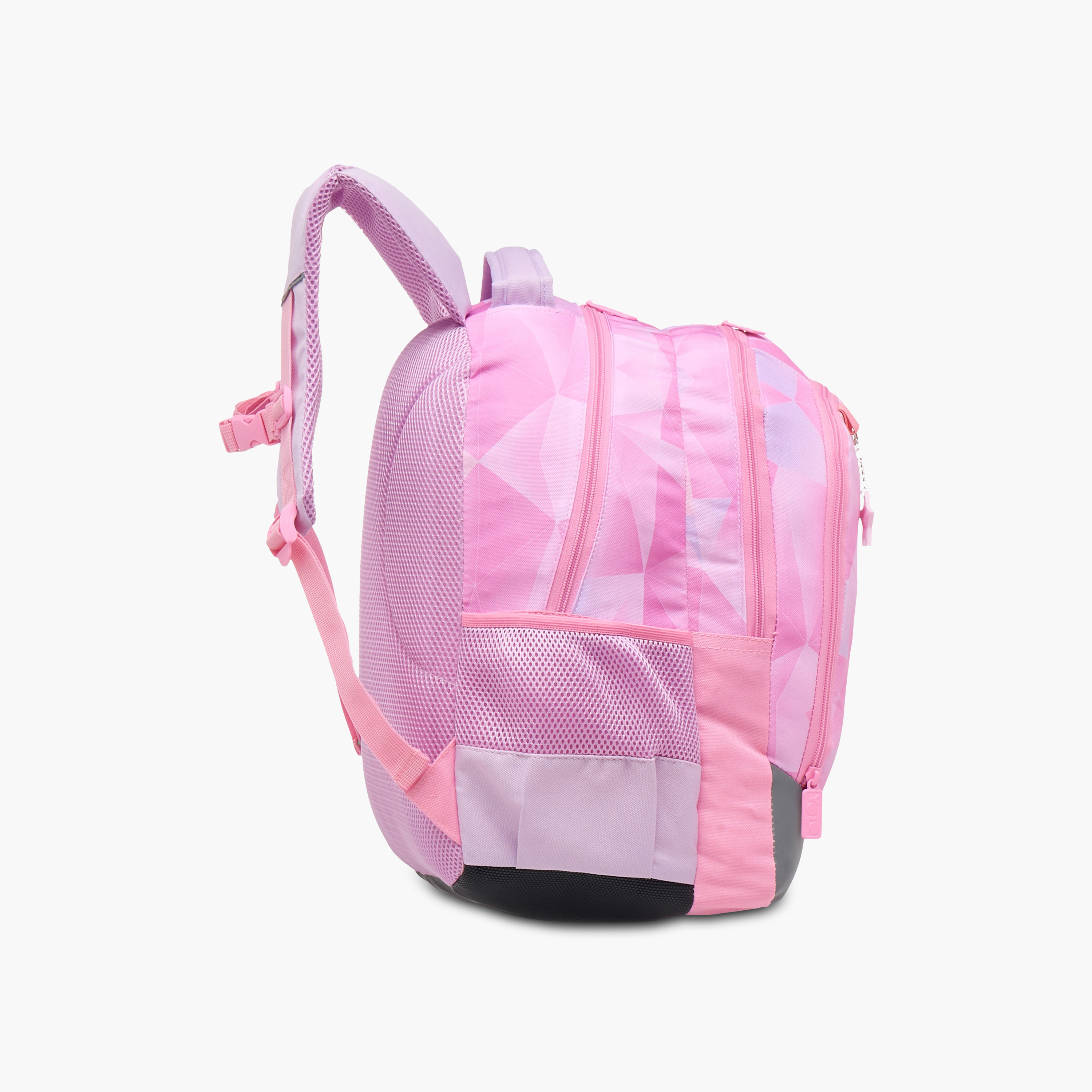 Yolo Unicorn Print Backpack with Adjustable Straps and Zip Closure - 30x40x20 cms-promo_LS20_OMN-image-3