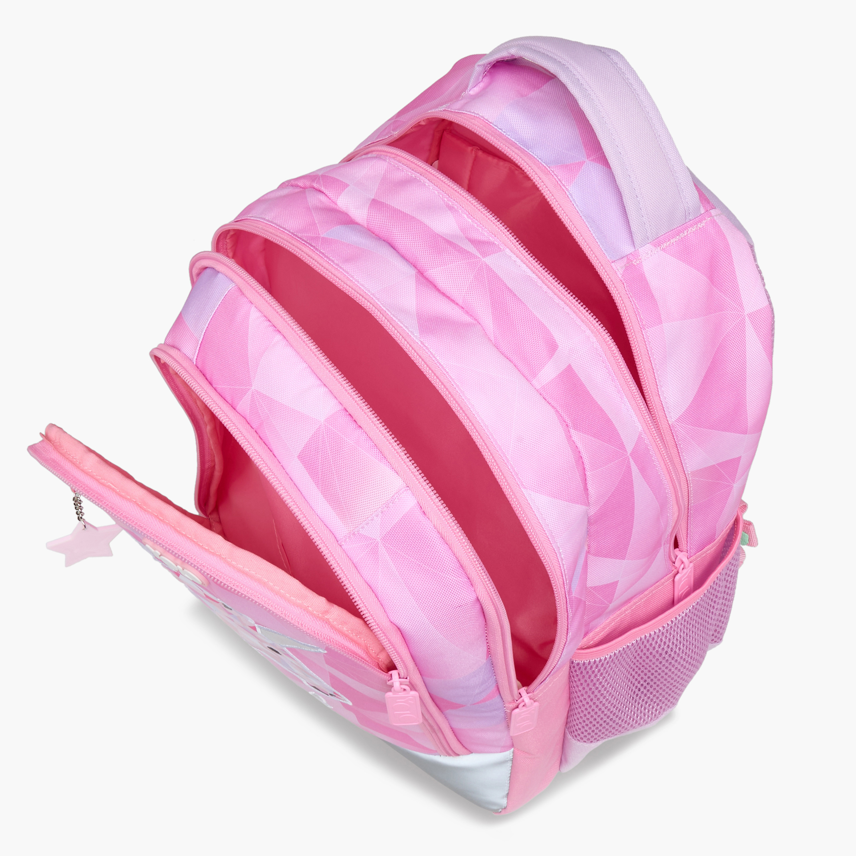 Yolo Unicorn Print Backpack with Adjustable Straps and Zip Closure - 30x40x20 cms-promo_LS20_OMN-image-9