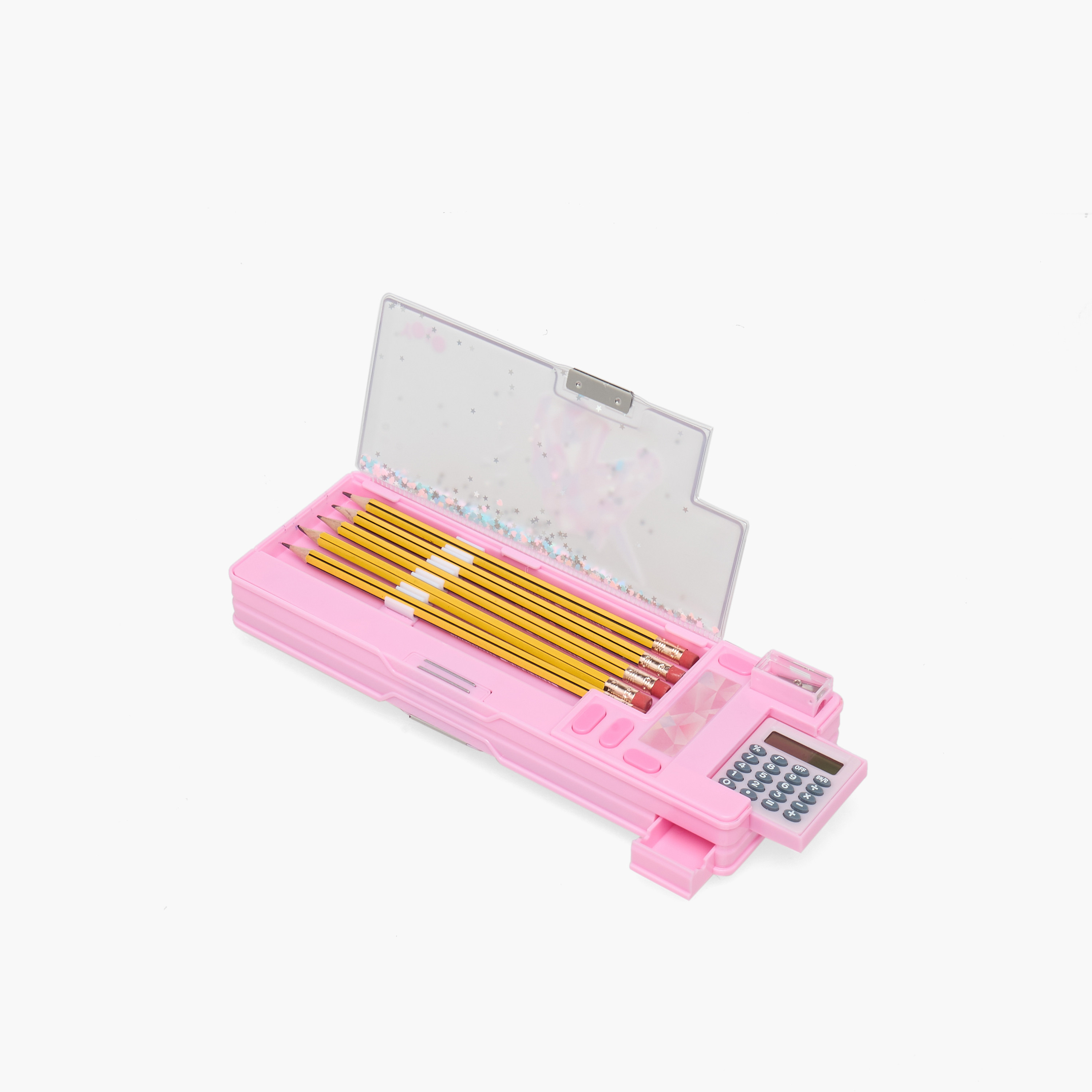 Yolo Unicorn Print Pencil Case with Calculator-school-stationery-pencilcases-image-6