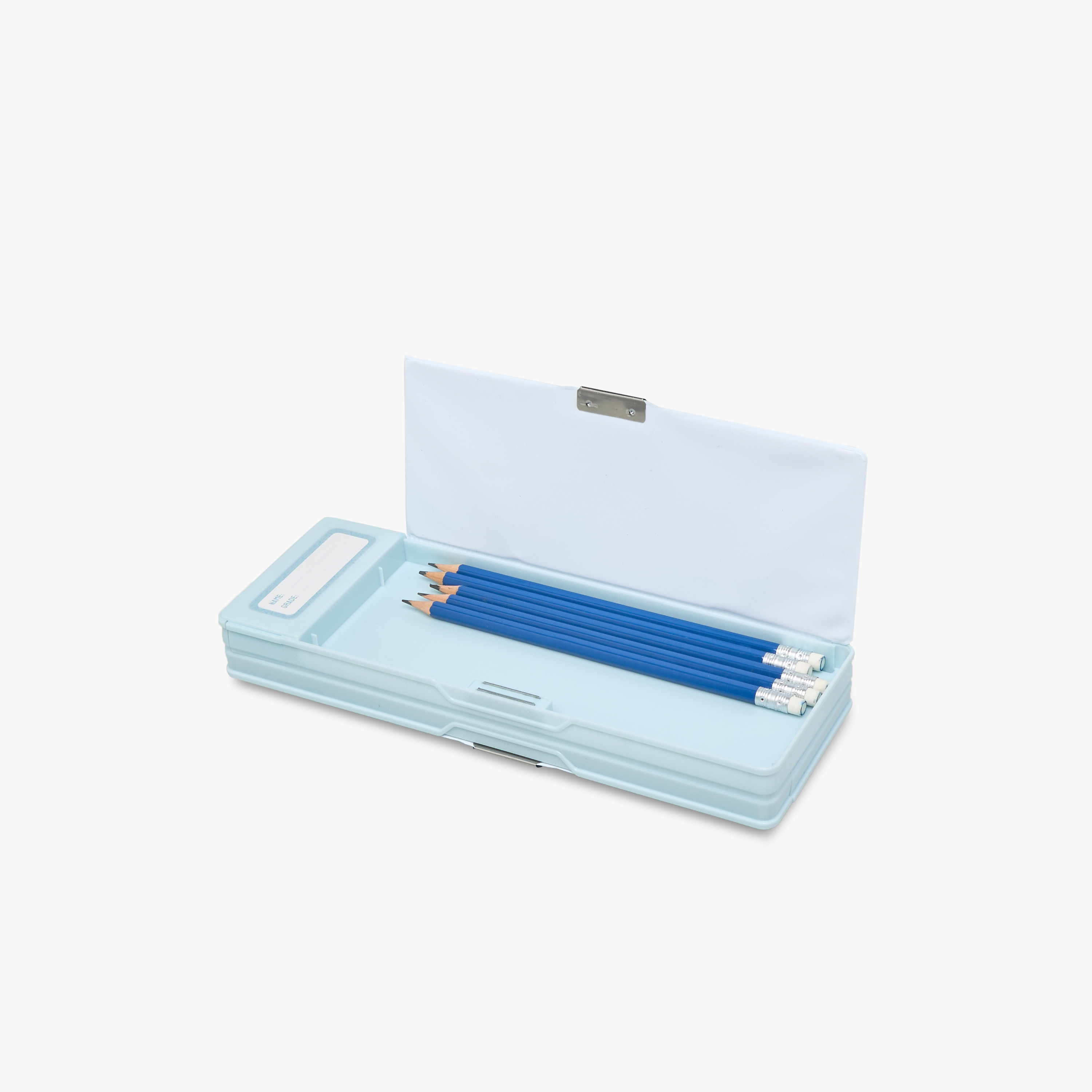 Yolo Butterfly Print Pencil Box with Calculator and Sharpener-school-stationery-pencilcases-image-6
