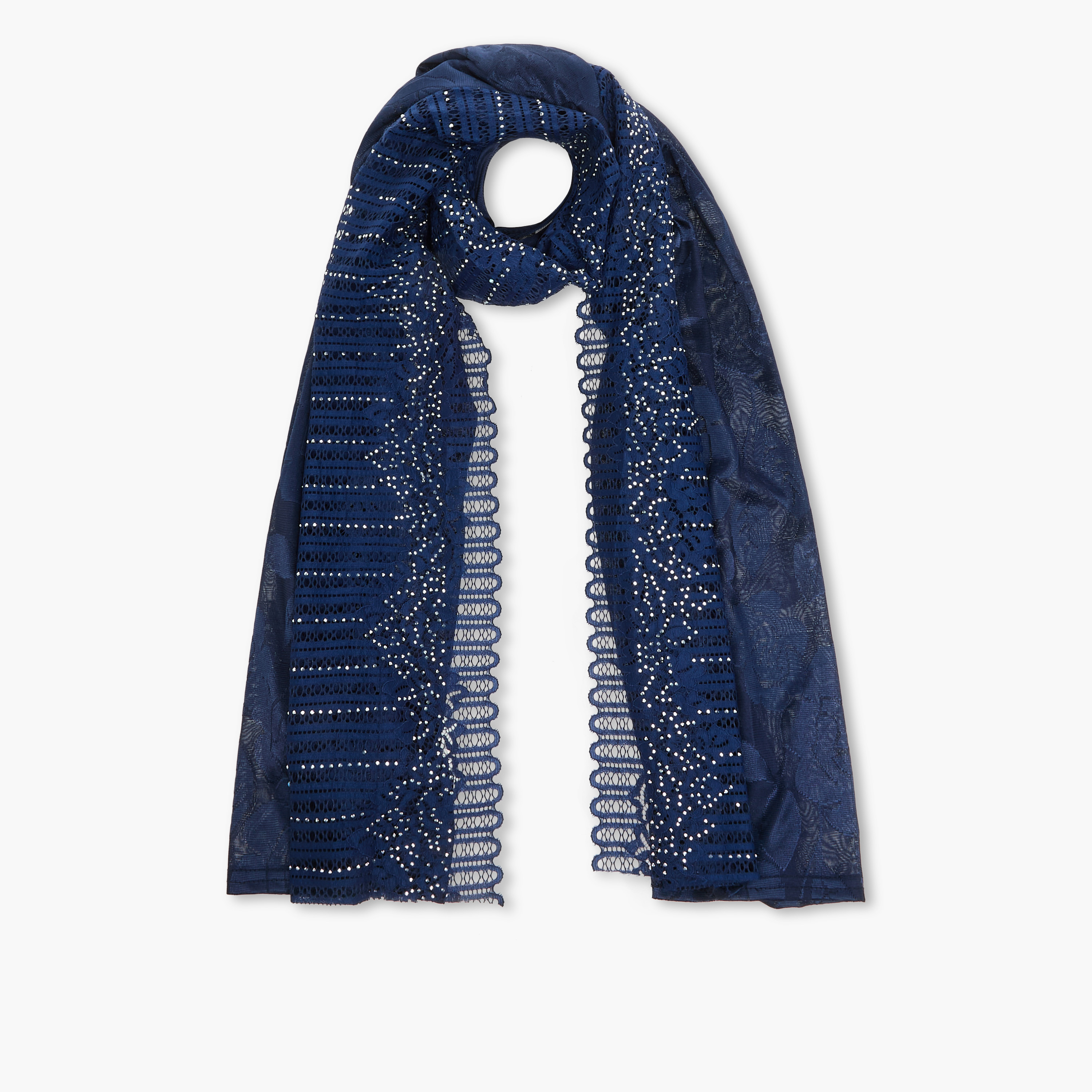 Zora Embellished Floral Lace Scarf-women-clothingaccessories-scarves-image-1