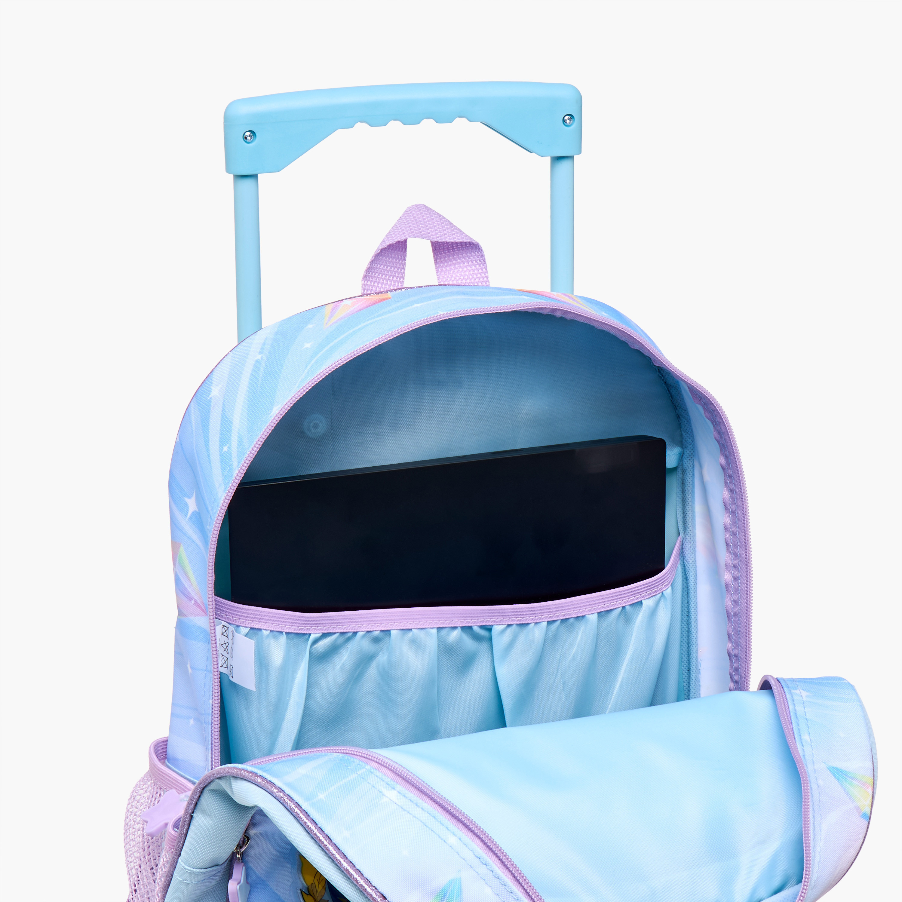 SAMI STUDIO 5-Piece Unicorn Print Trolley Backpack Set - 34x20x48 cms-school-bagsandbackpacks-trolleybags-image-19