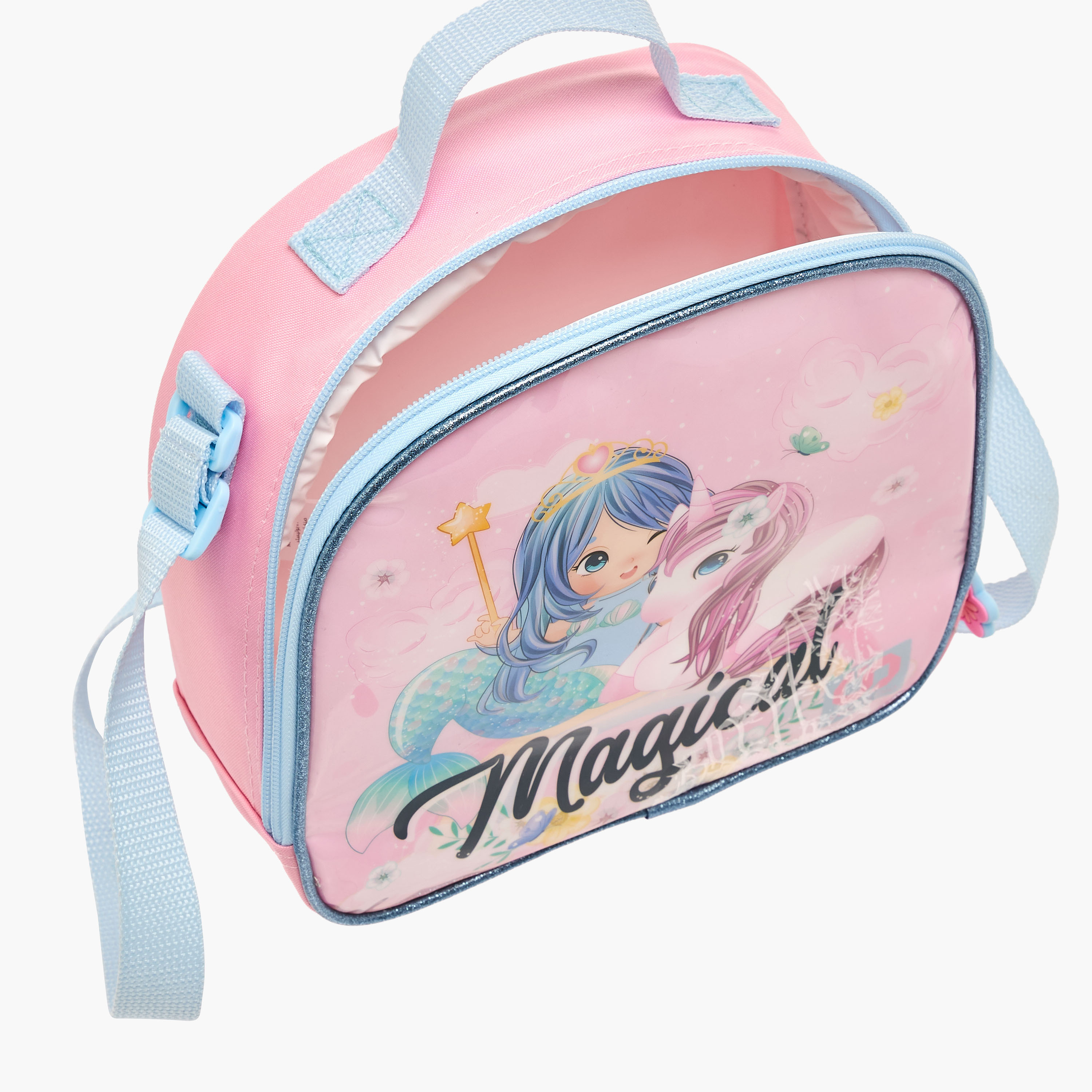SAMI STUDIO Mermaid Trolley Bag for Girls 5-8 Years with Padded Shoulder Straps -school-bagsandbackpacks-trolleybags-image-13