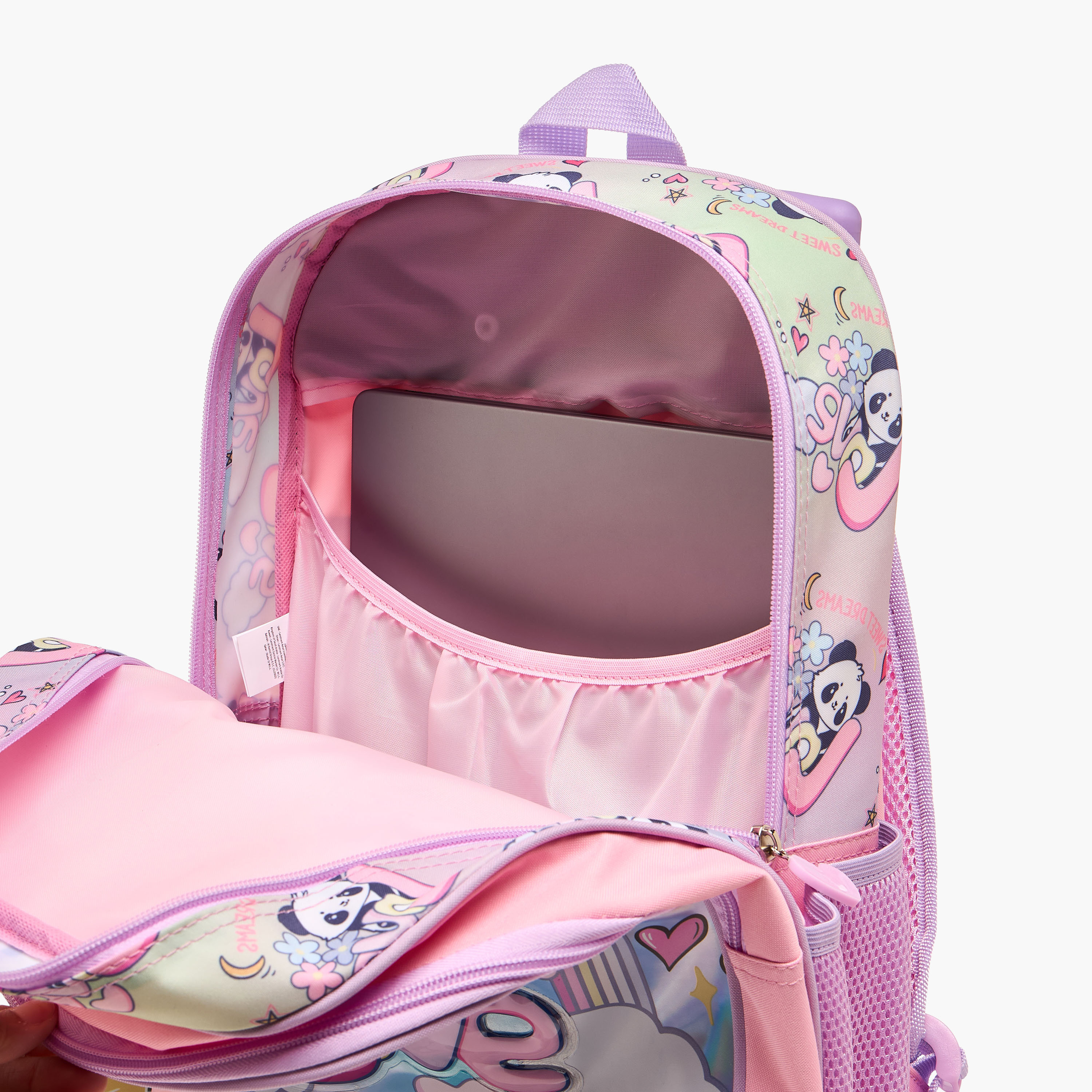 SAMI STUDIO Animal Print 5-Piece School Trolley Bag Set for Girls 5-8 Years with Lunch Bag and Pencil Pouch -school-bagsandbackpacks-trolleybags-image-10