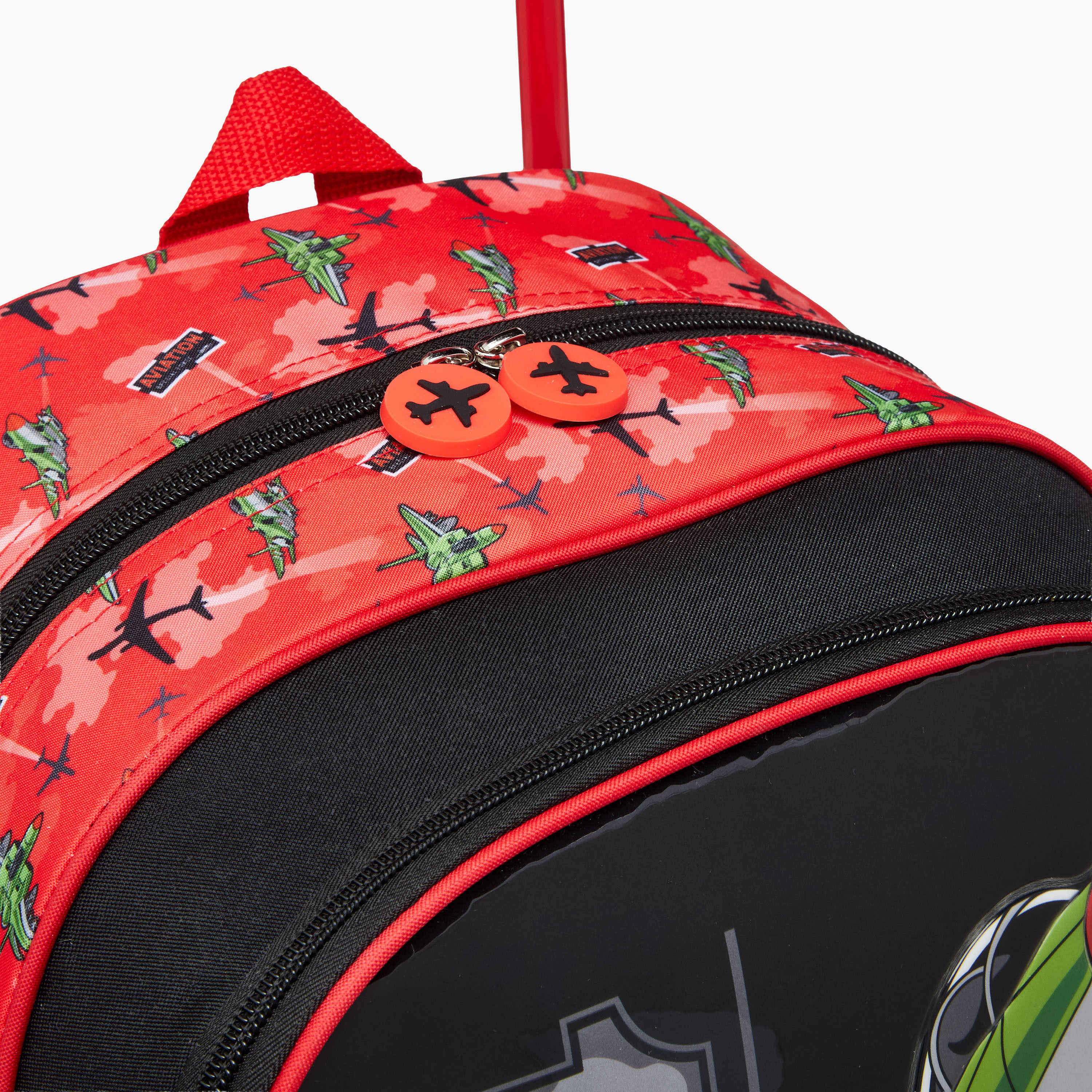 SAMI STUDIO Space 5-Piece School Trolley Bag Set for Kids 5-8 Years with Lunch Bag and Pencil Pouch -promo_LS20_OMN-image-10