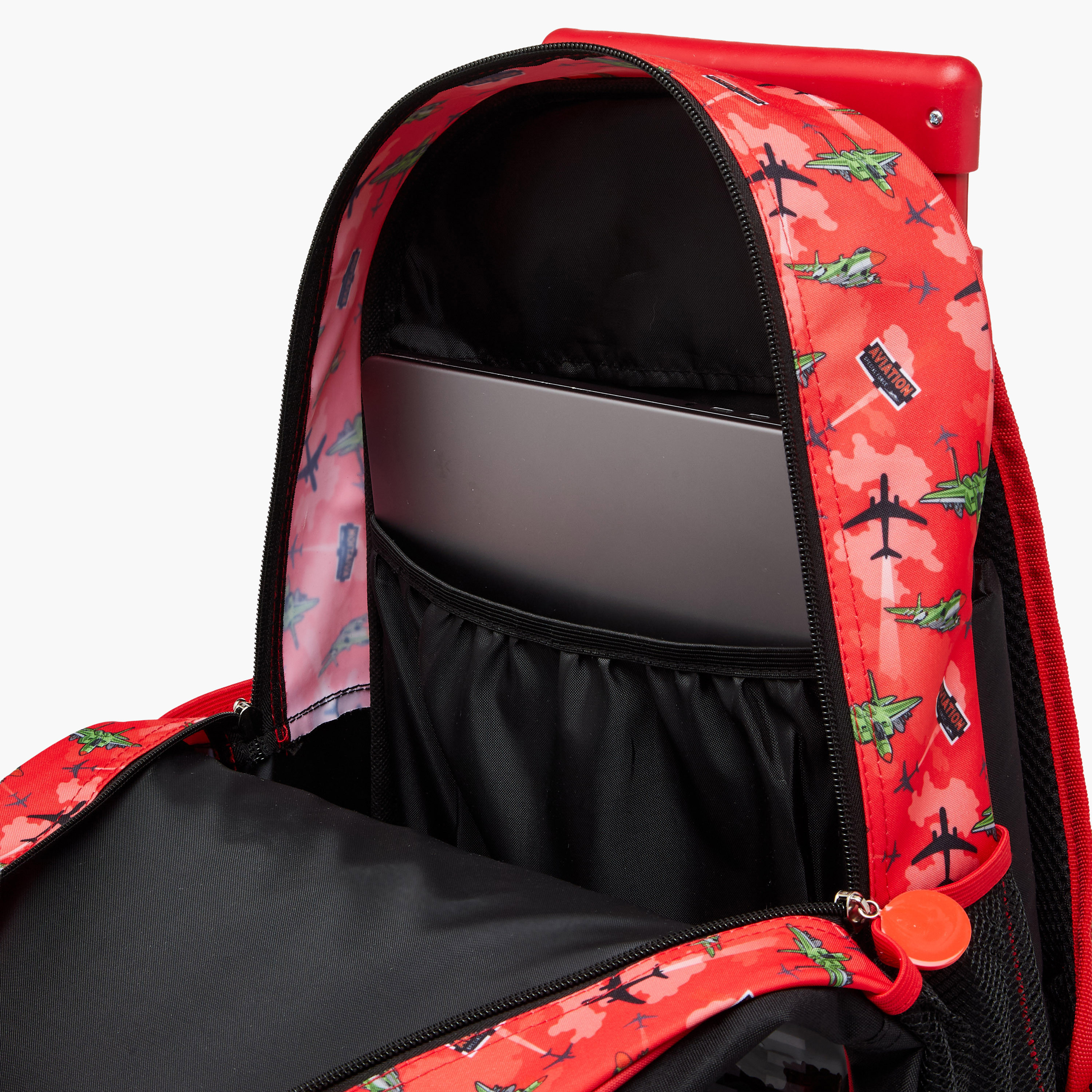 SAMI STUDIO Space 5-Piece School Trolley Bag Set for Kids 5-8 Years with Lunch Bag and Pencil Pouch -promo_LS20_OMN-image-16