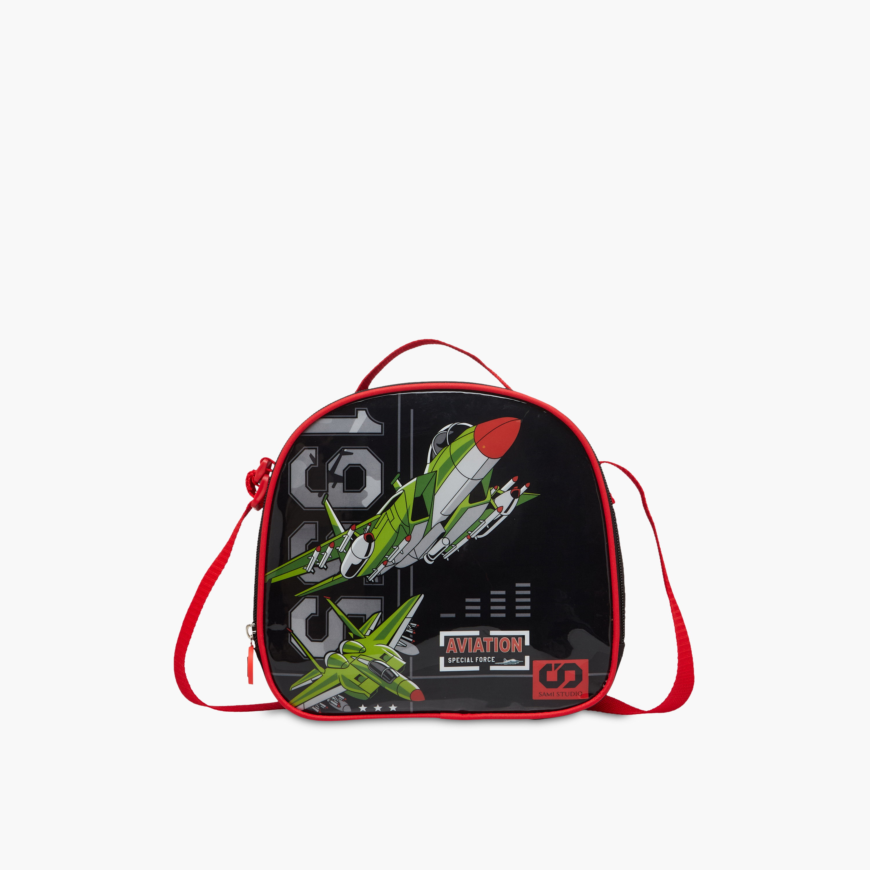 SAMI STUDIO Space 5-Piece School Trolley Bag Set for Kids 5-8 Years with Lunch Bag and Pencil Pouch -promo_LS20_OMN-image-17