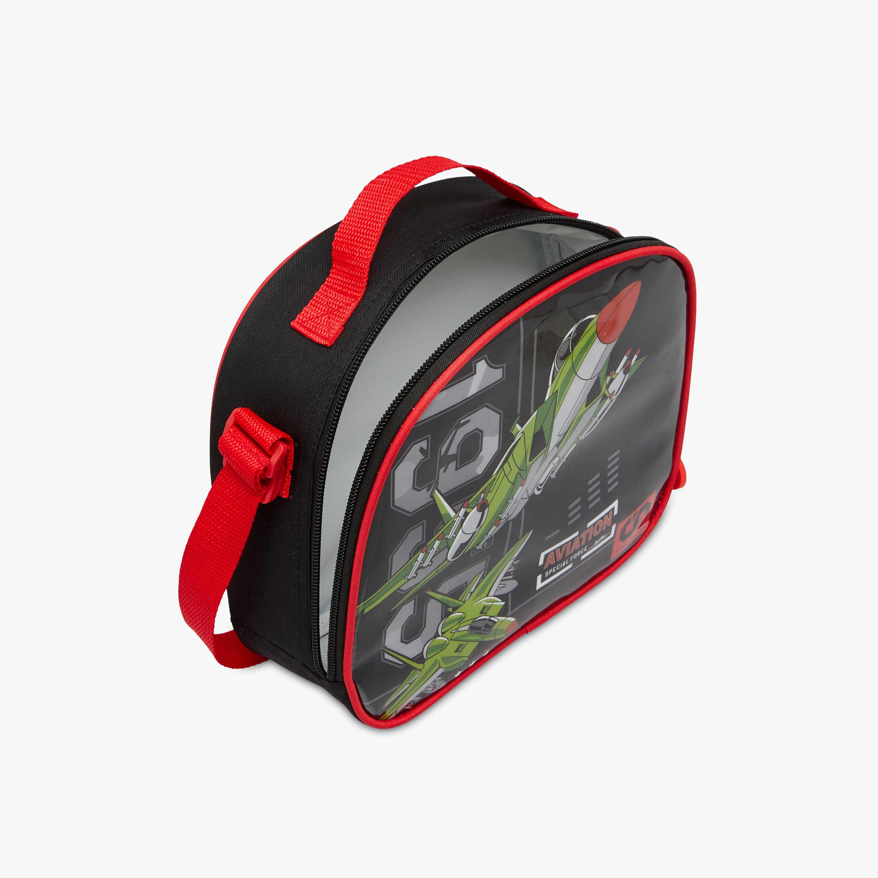 SAMI STUDIO Space 5-Piece School Trolley Bag Set for Kids 5-8 Years with Lunch Bag and Pencil Pouch -promo_LS20_OMN-image-19