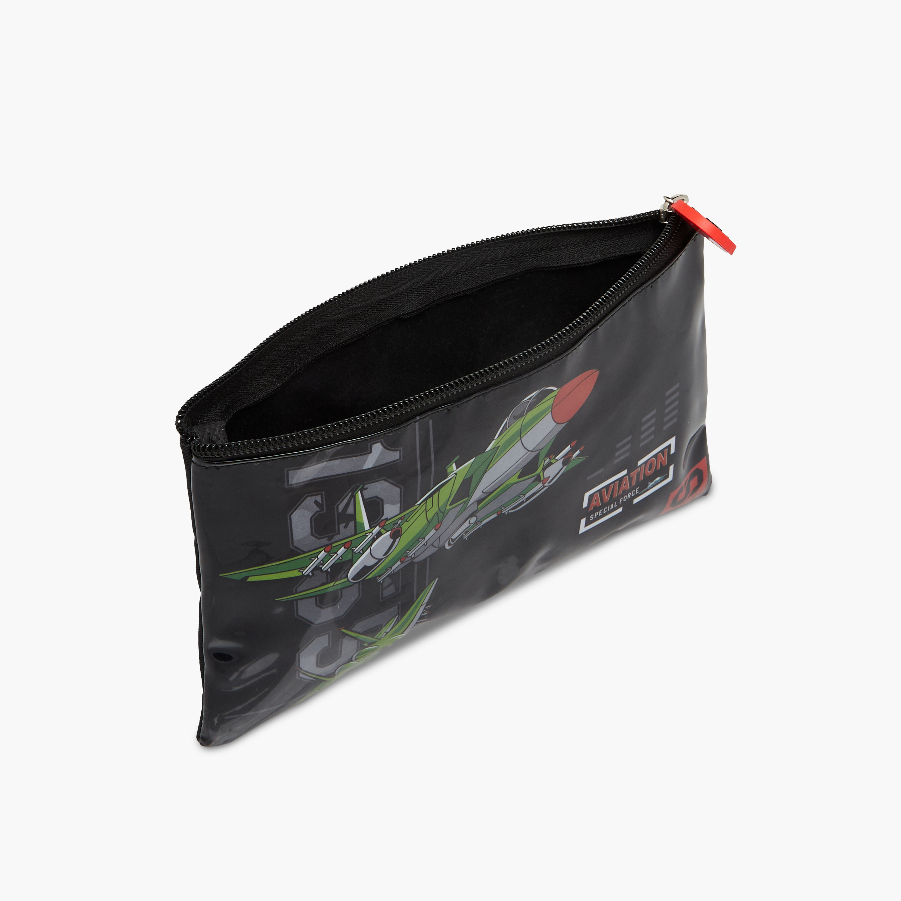 SAMI STUDIO Space 5-Piece School Trolley Bag Set for Kids 5-8 Years with Lunch Bag and Pencil Pouch -promo_LS20_OMN-image-21
