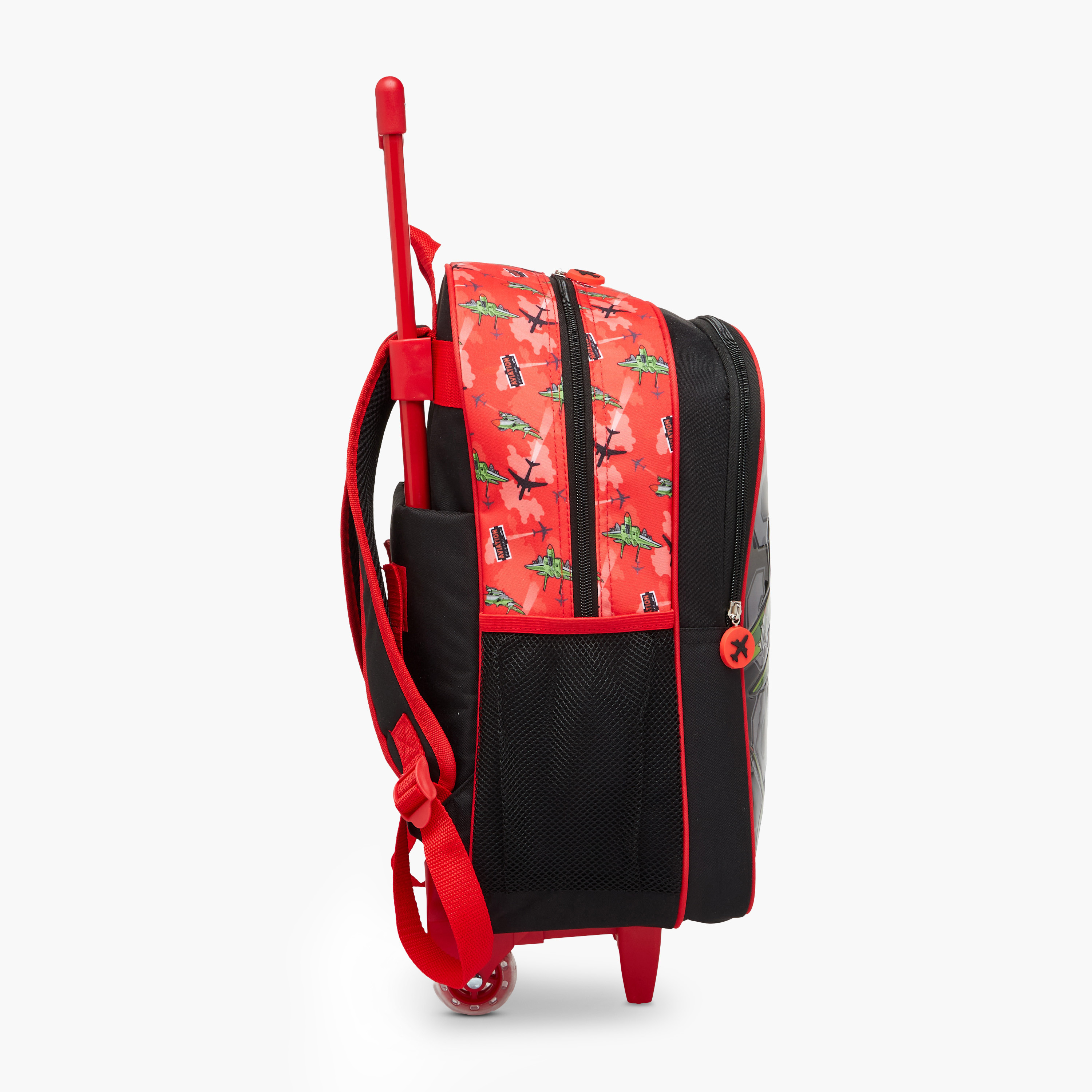 SAMI STUDIO Space 5-Piece School Trolley Bag Set for Kids 5-8 Years with Lunch Bag and Pencil Pouch -promo_LS20_OMN-image-4
