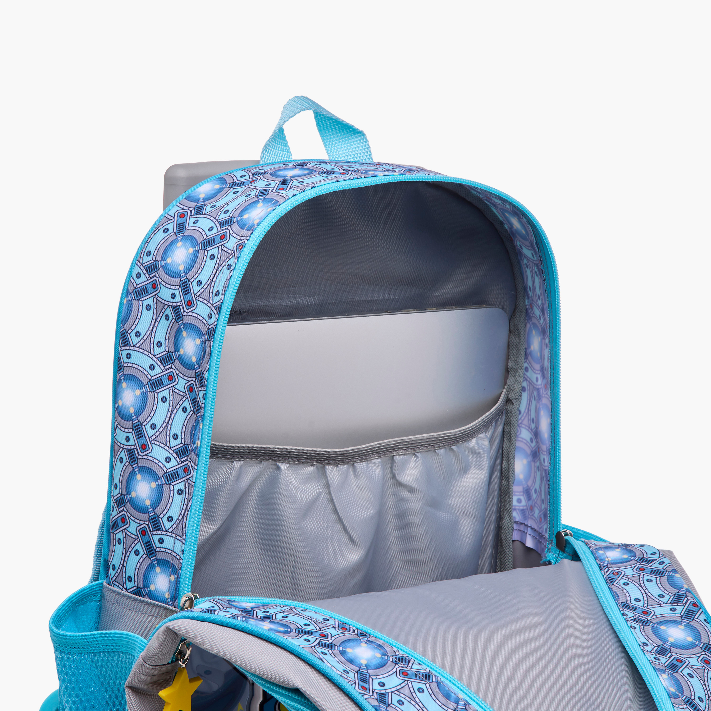 SAMI STUDIO Gaming 5-Piece School Trolley Bag Set for Kids 5-8 Years with Lunch Bag and Pencil Pouch -promo_LS20_OMN-image-16
