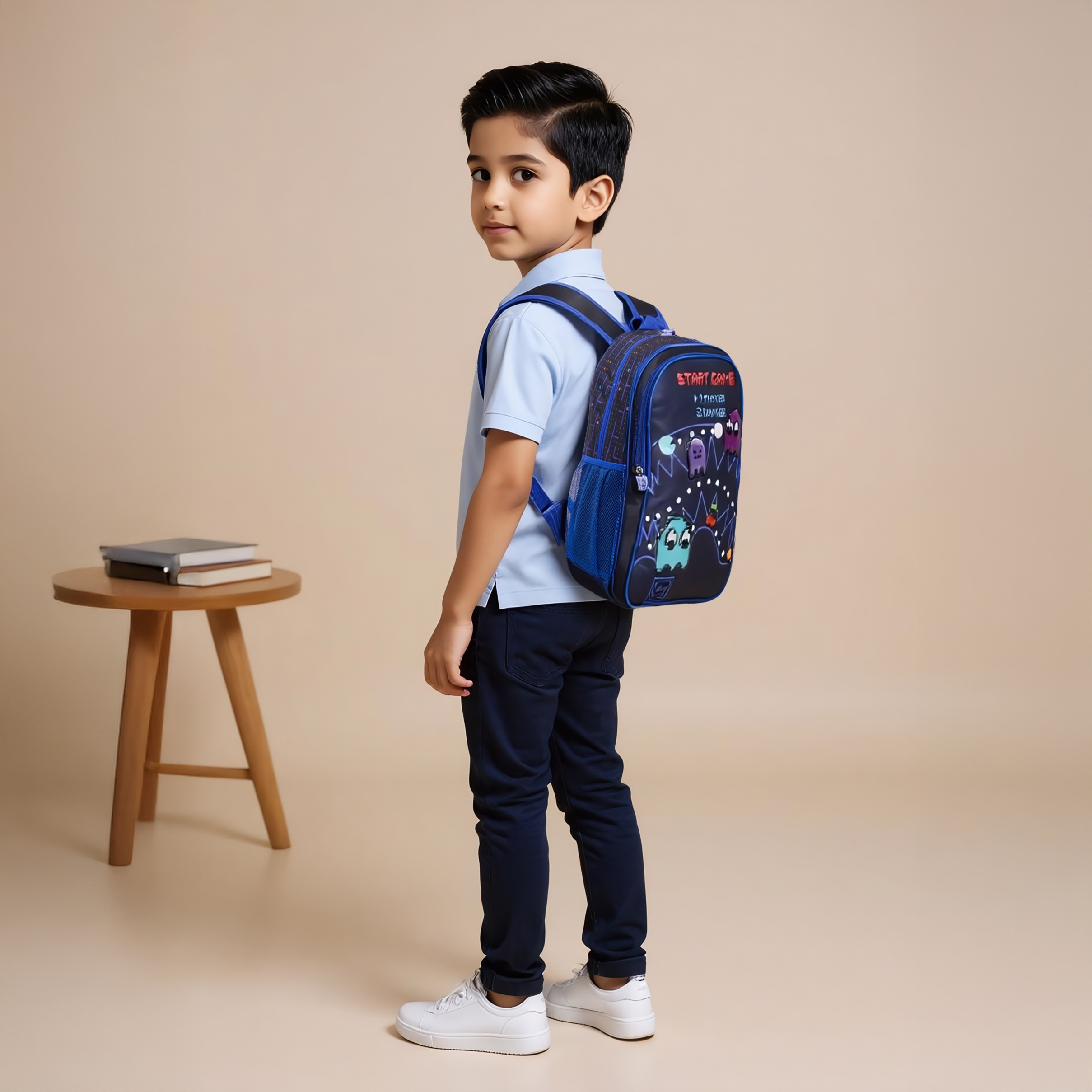 SAMI STUDIO 5-Piece Printed 16-inch Backpack Set - 34x20x48 cms-school-bagsandbackpacks-sets-image-2