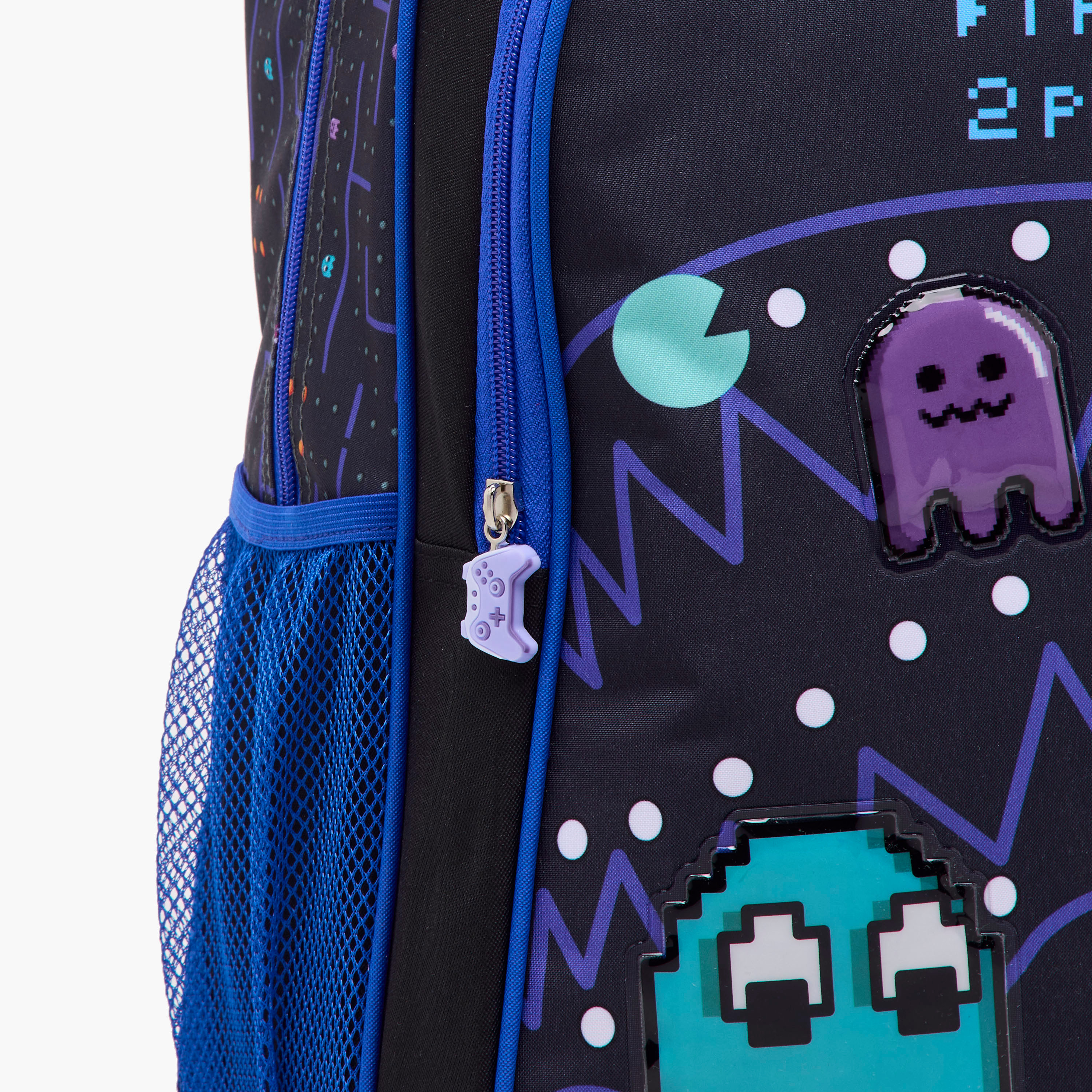 SAMI STUDIO 5-Piece Printed 16-inch Backpack Set - 34x20x48 cms-school-bagsandbackpacks-sets-image-10